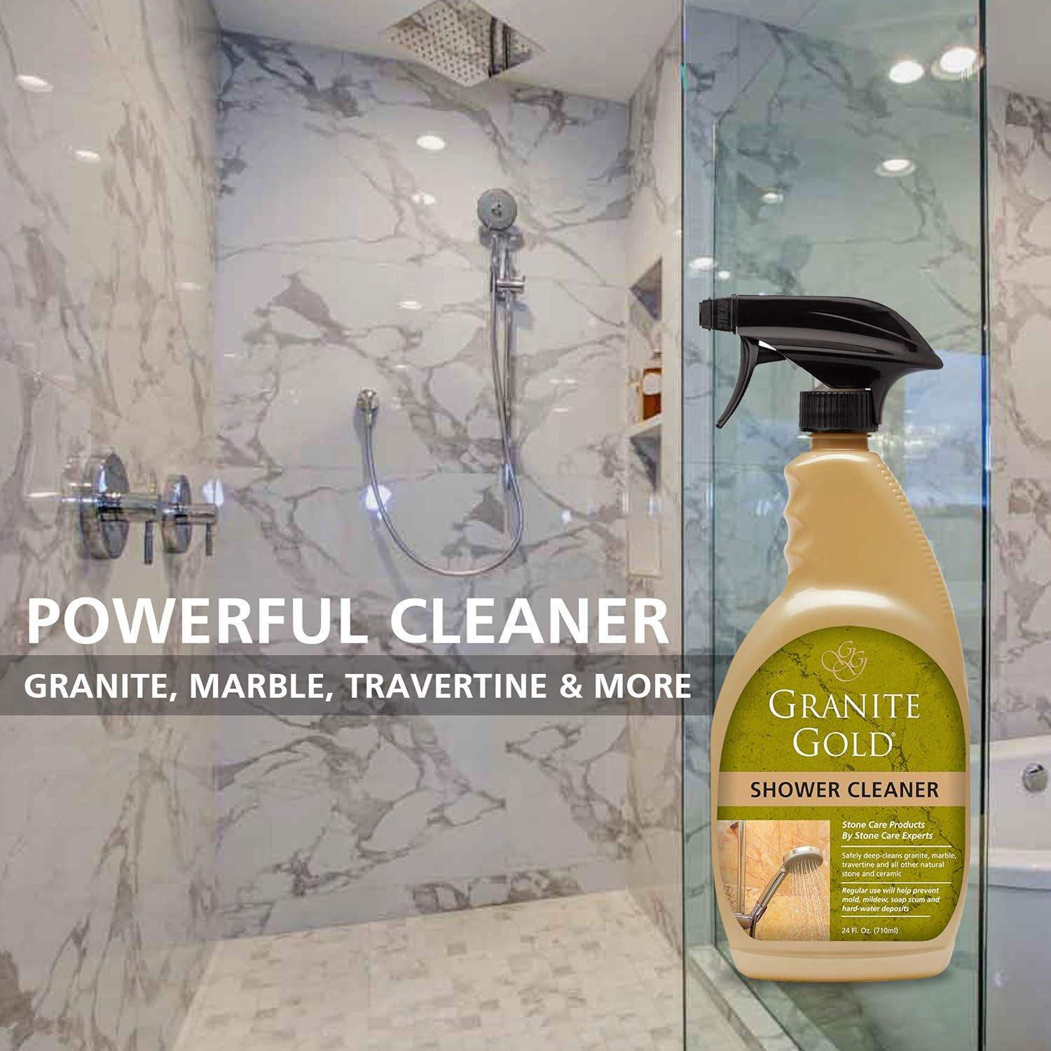 Granite Gold GG0039 Non-Toxic Shower Cleaner, Ammonia Free, 24 Oz, Each