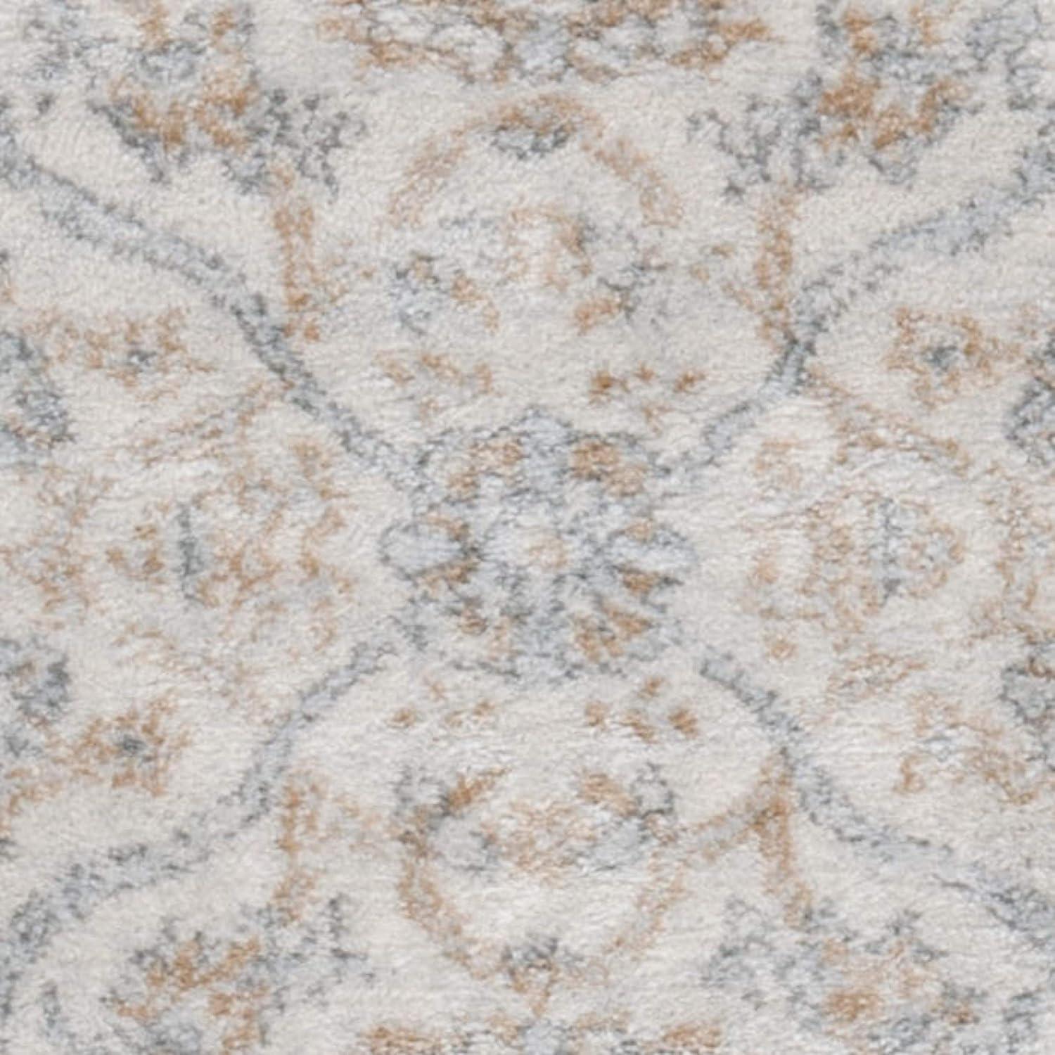 Isabella ISA912 Power Loomed Area Rug - Cream/Beige - 8'x10' - Safavieh.
