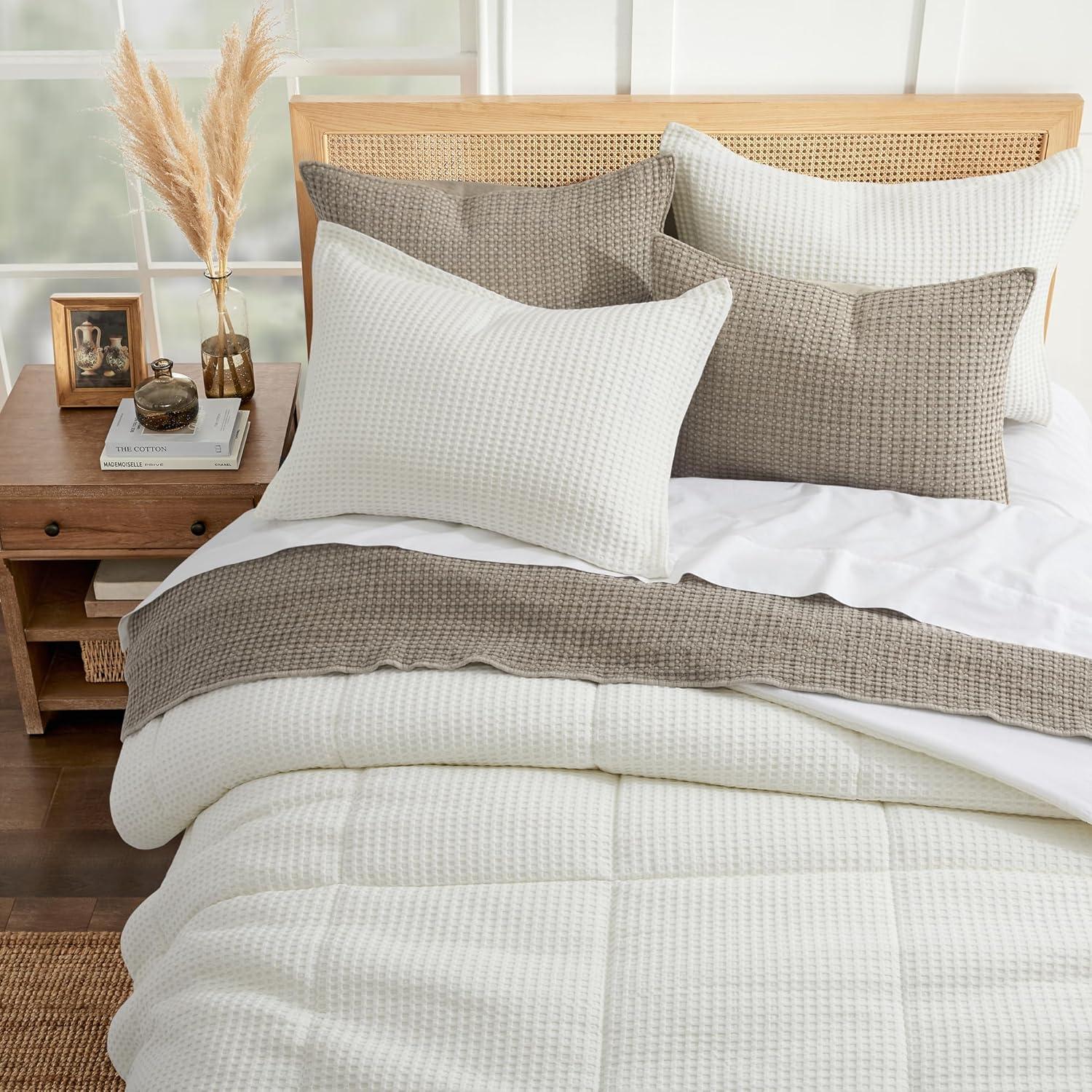 Mills Waffle Comforter Set - Levtex Home