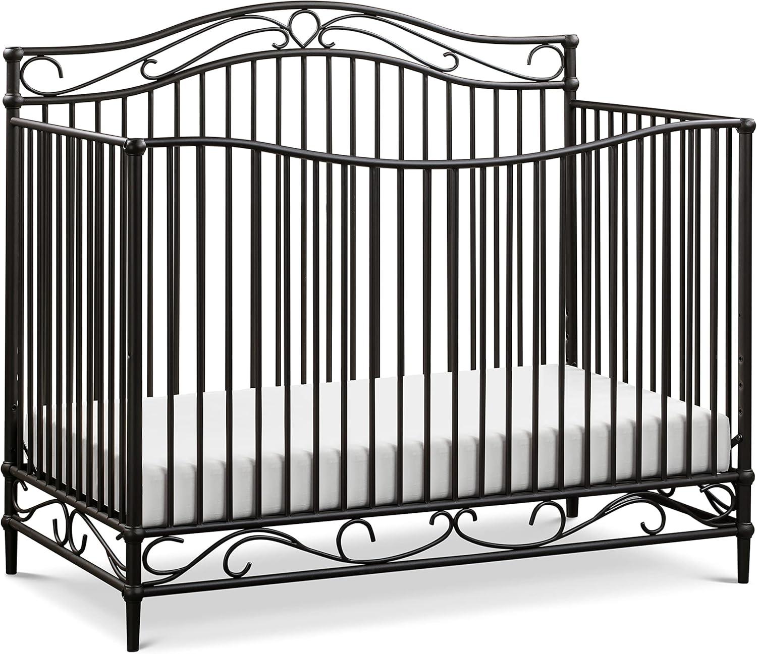 Noelle Vintage Iron 4-in-1 Convertible Metal Crib