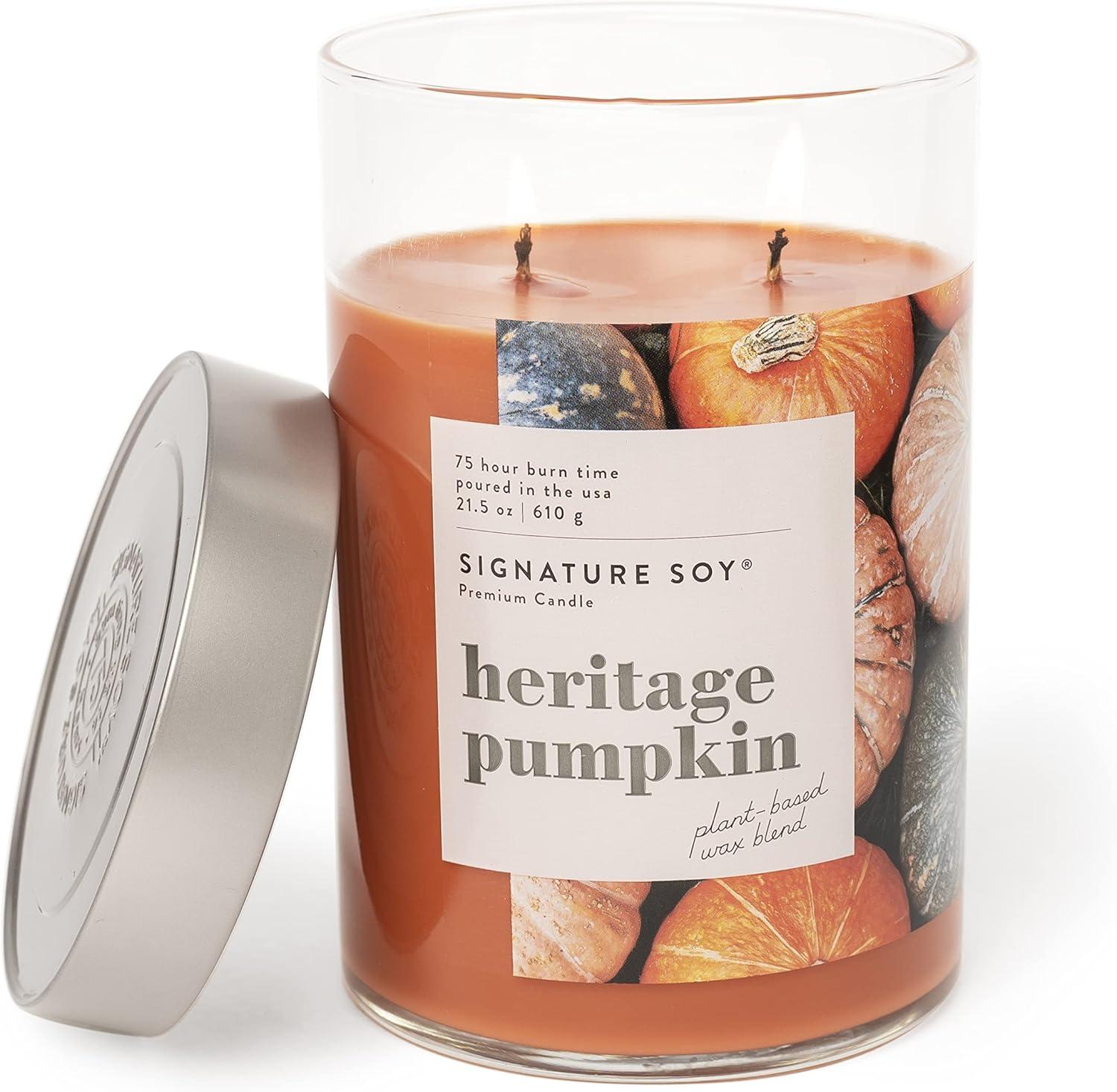 Signature Soy Signature Soy Lidded Heritage Pumpkin Scented Candle