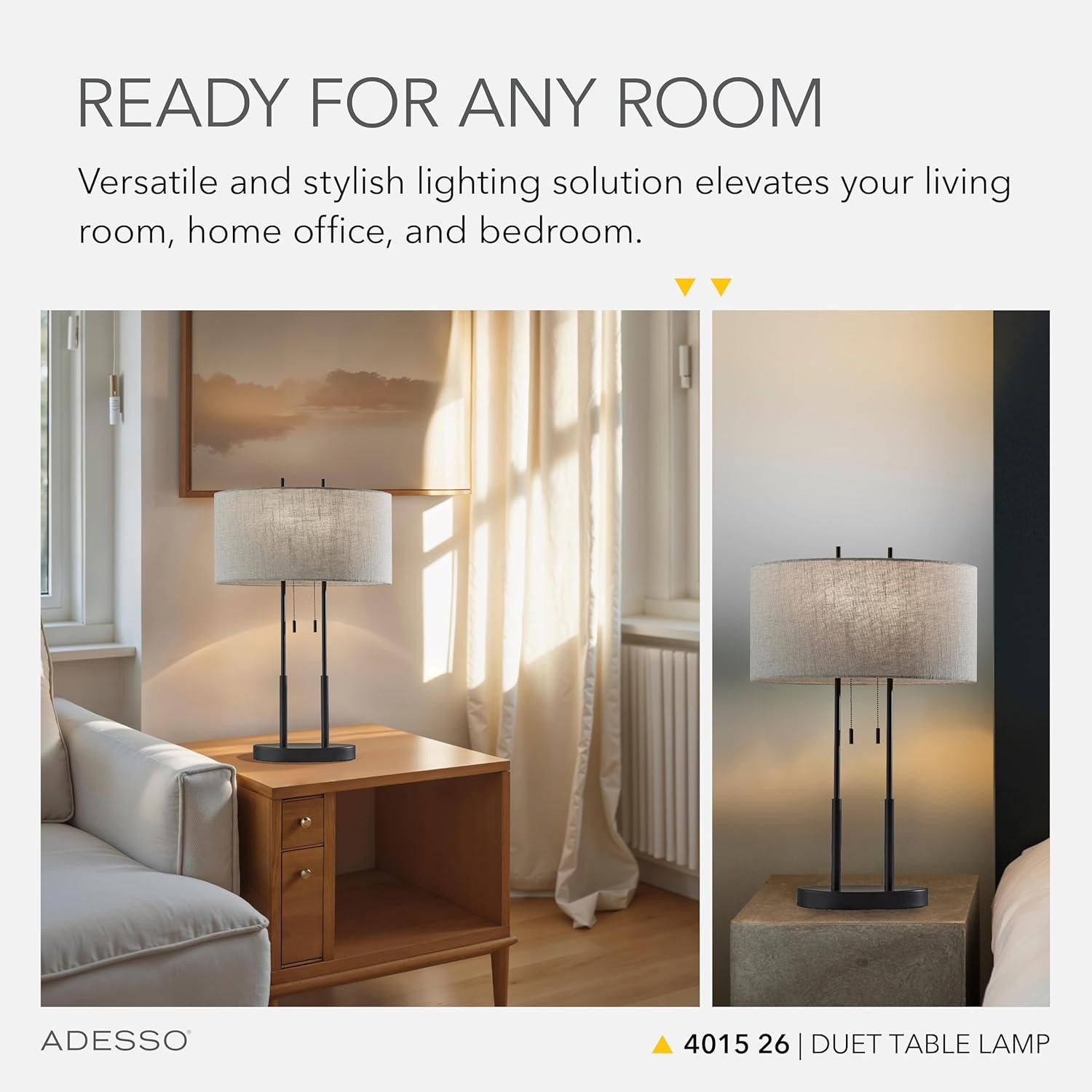 Tuppence Metal Table Lamp (27")