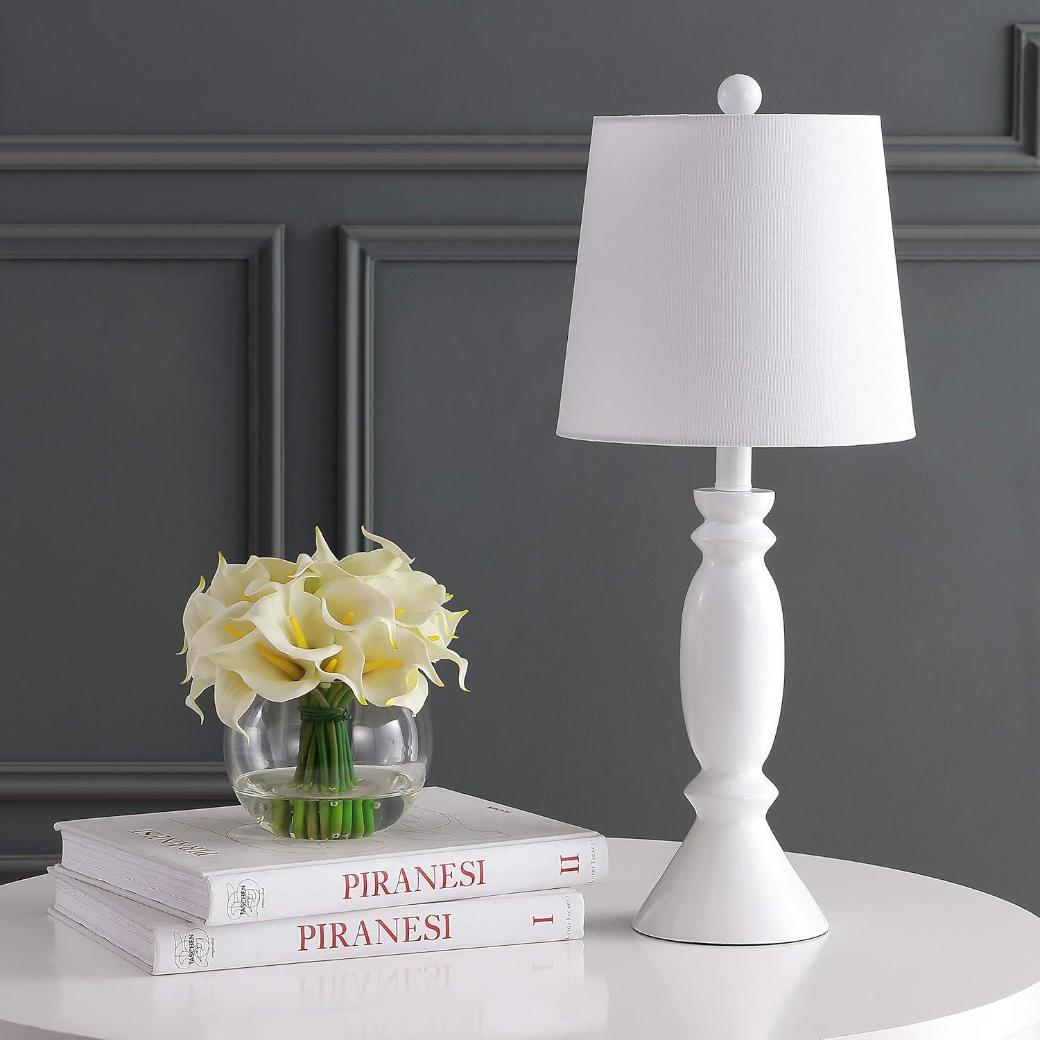 Kian Table Lamp - White - Safavieh.