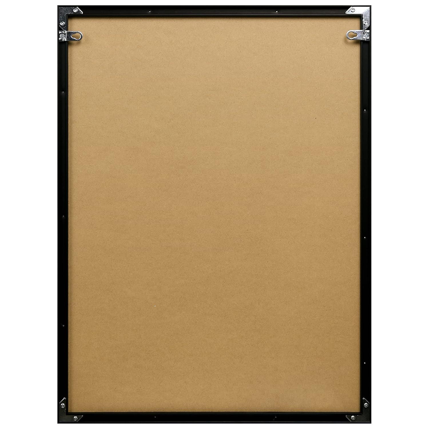 "Doberman" Black and White Pet Paintings on Printed Glass Encased with a Gunmetal Anodized Frame