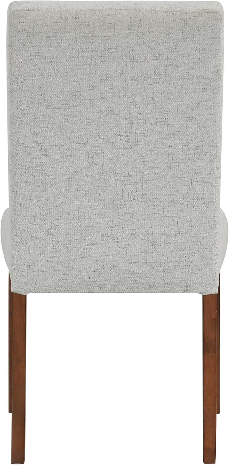 HomePop Set of 2 Tufted Back Dining Chairs Plywood Frame, Capacity