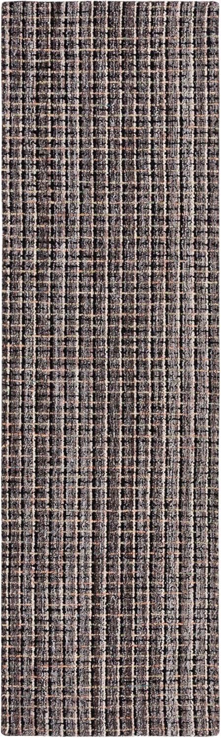 Abstract ABT491 Hand Tufted Area Rug - Brown/Black - 8'x10' - Safavieh.