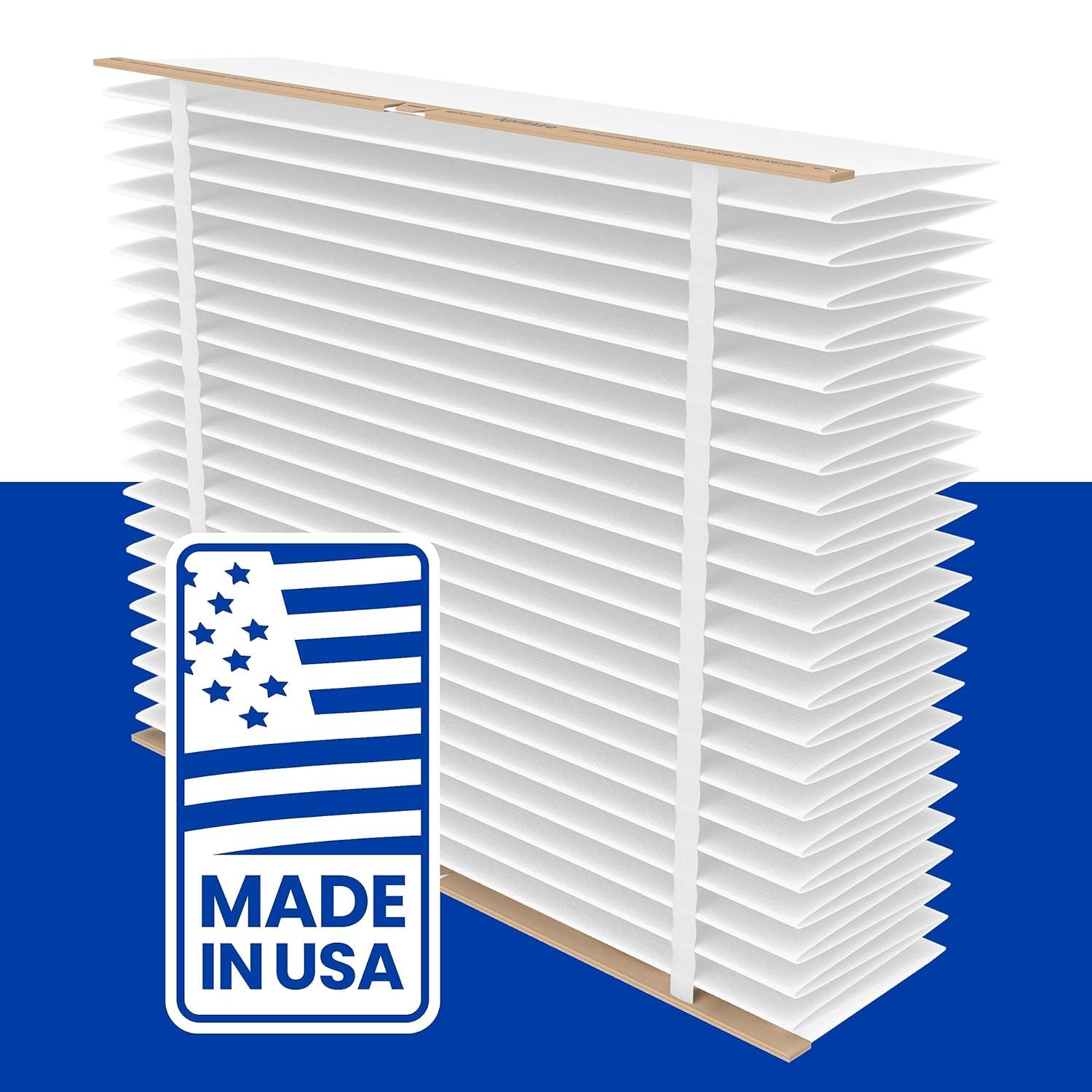 AprilAire 401 Replacement Furnace Filter for AprilAire 2400, Space-Gard 2400 Whole-House Air Purifiers - MERV 10, 16x25x6 Air Filter (Pack of 2)