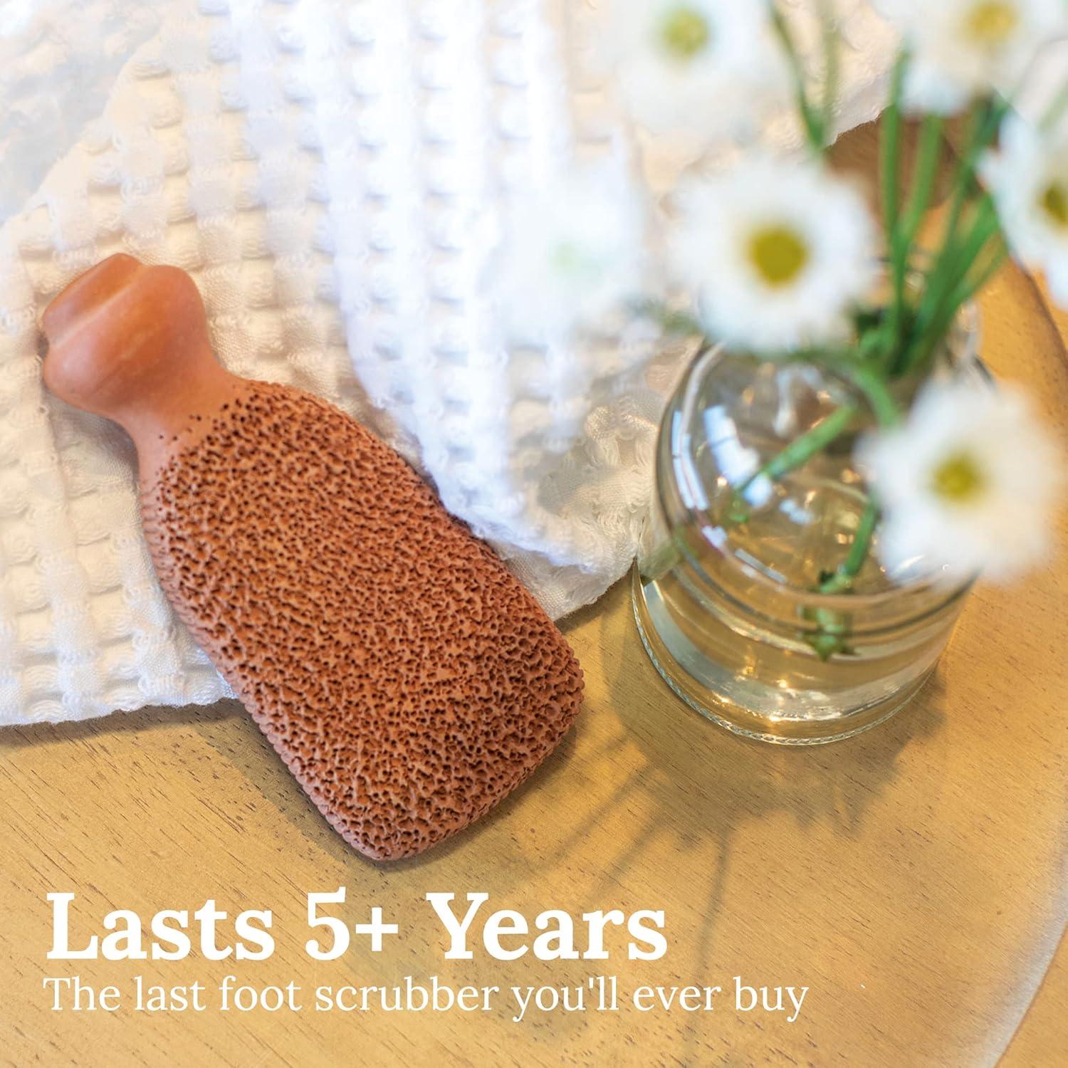 Gilden Tree Foot File, Lasts 5+ Years, Callus Remover Pumice Stone Scrubber for Feet
