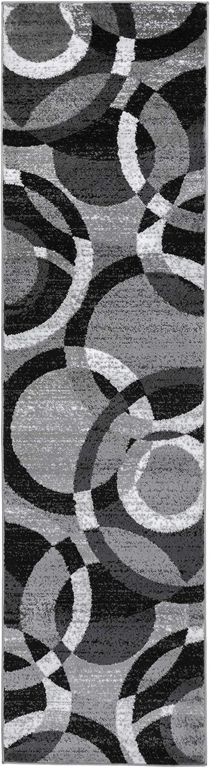 World Rug Gallery Geometric Circles Area Rug