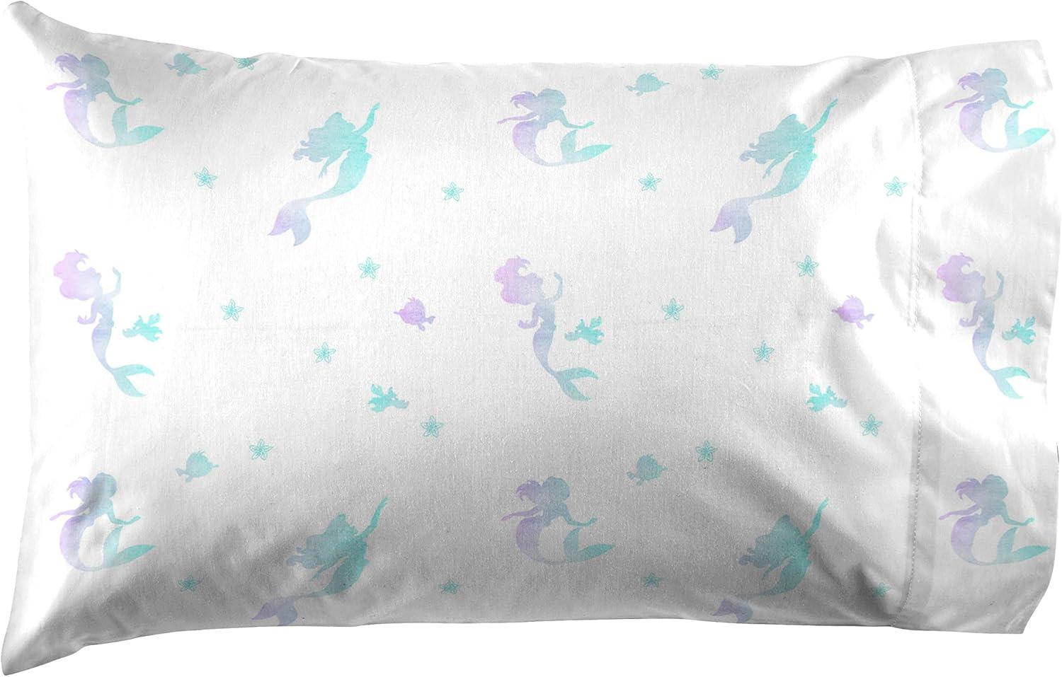 Little Mermaid Twin Purple Microfiber Reversible Bed Set