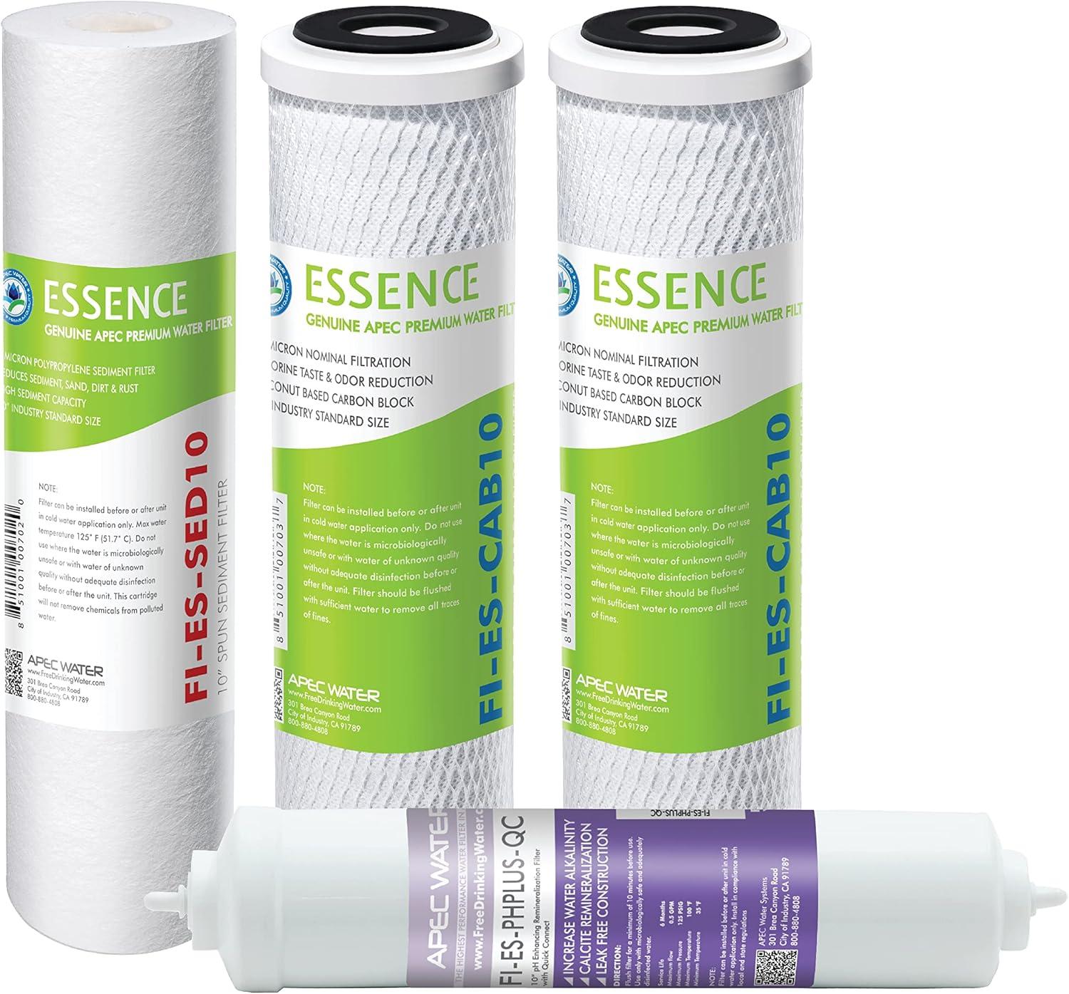 Essence Series Alkaline Under Sink Water Filter Set