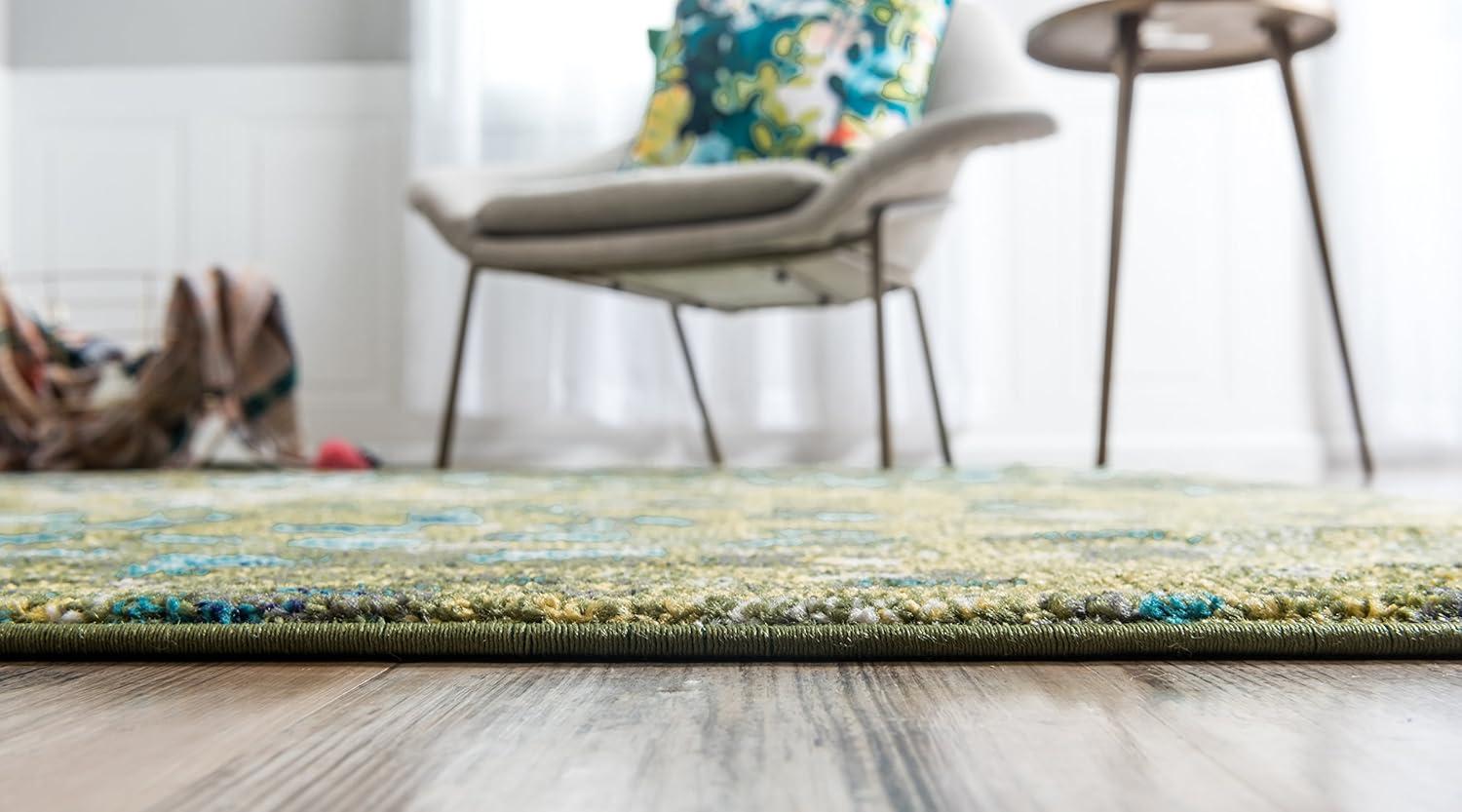 Unique Loom Jardin Ivy Area Rug