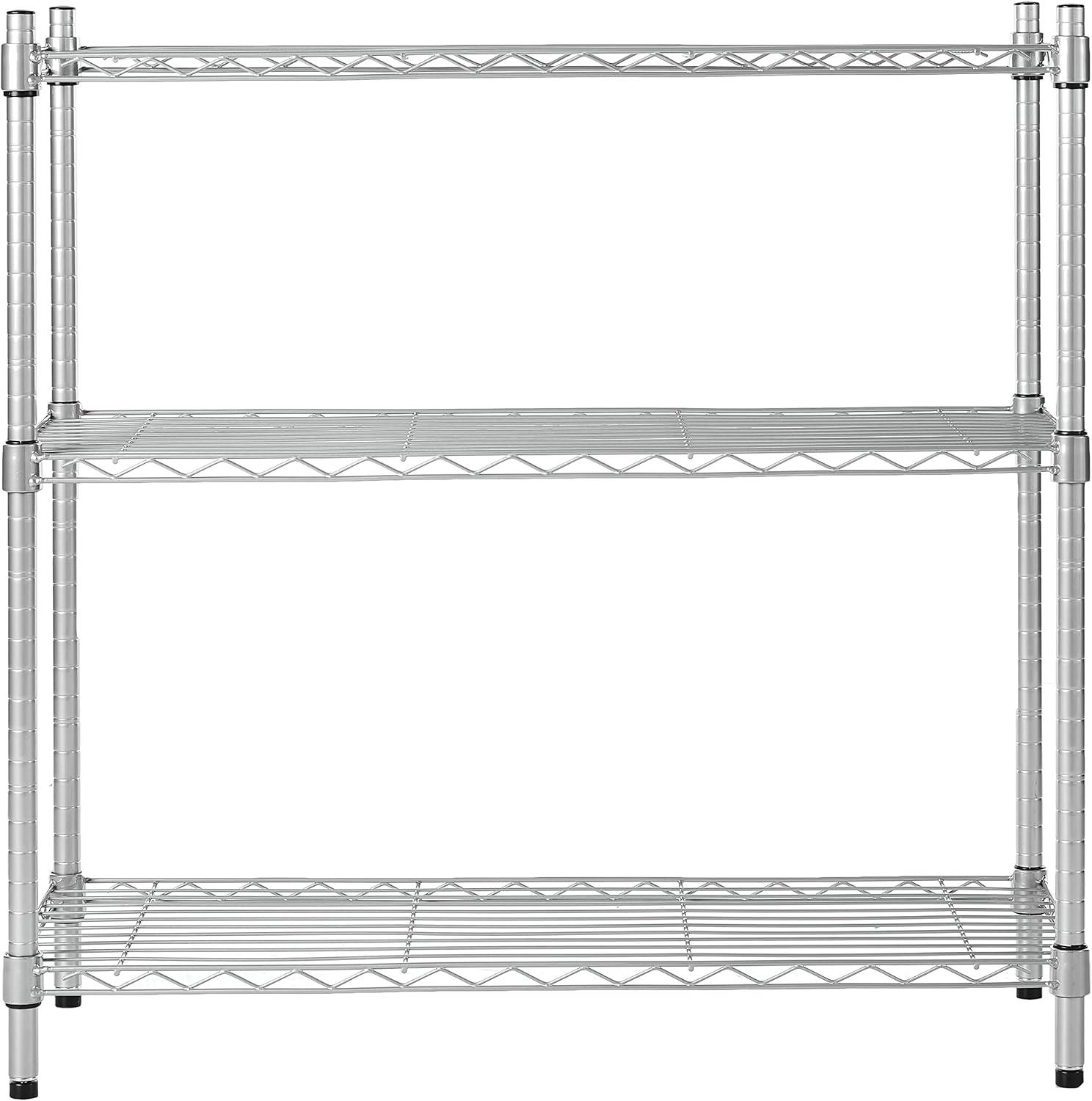 36'' W Steel Height -Adjustable Shelving Unit