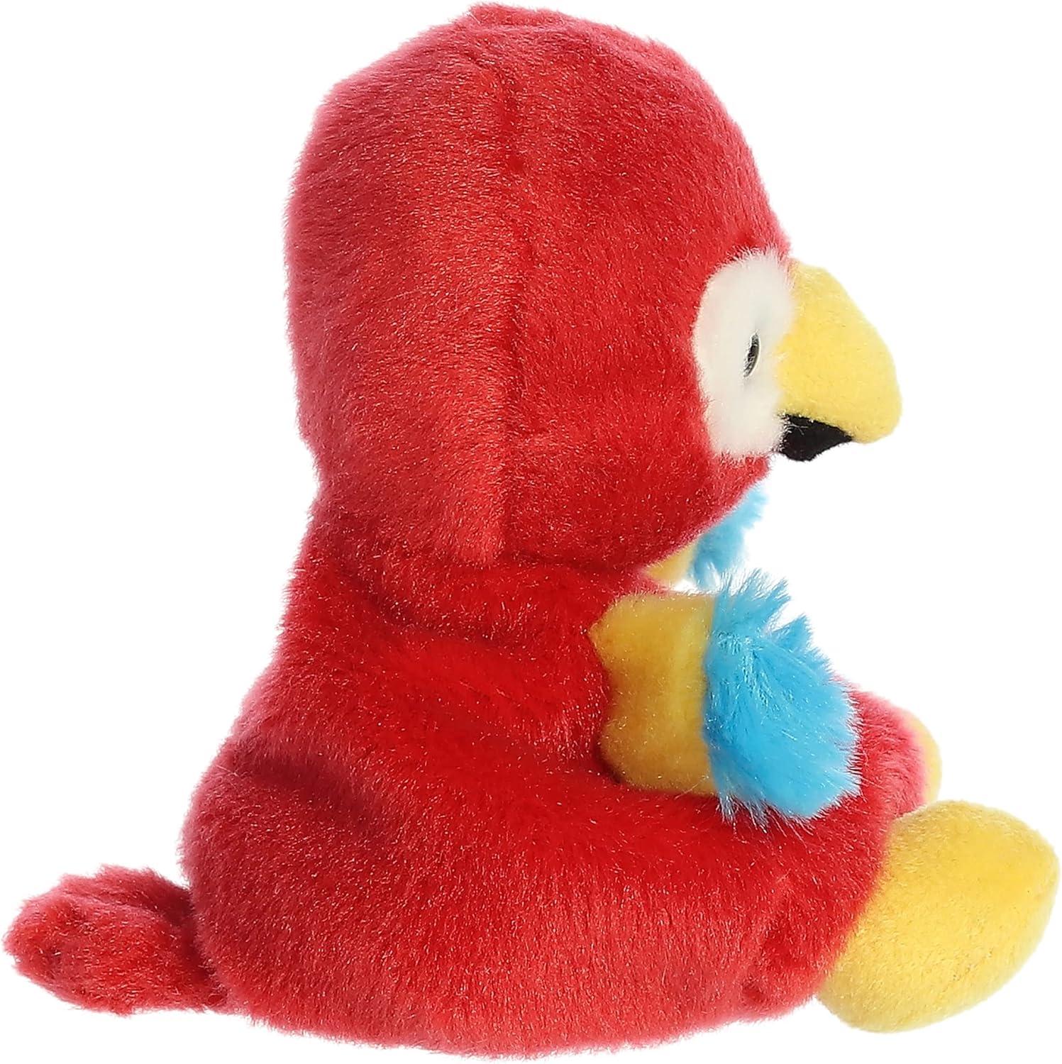 Aurora - Mini Red Palm Pals - 5" Scarlette The Macaw - Adorable Stuffed Animal