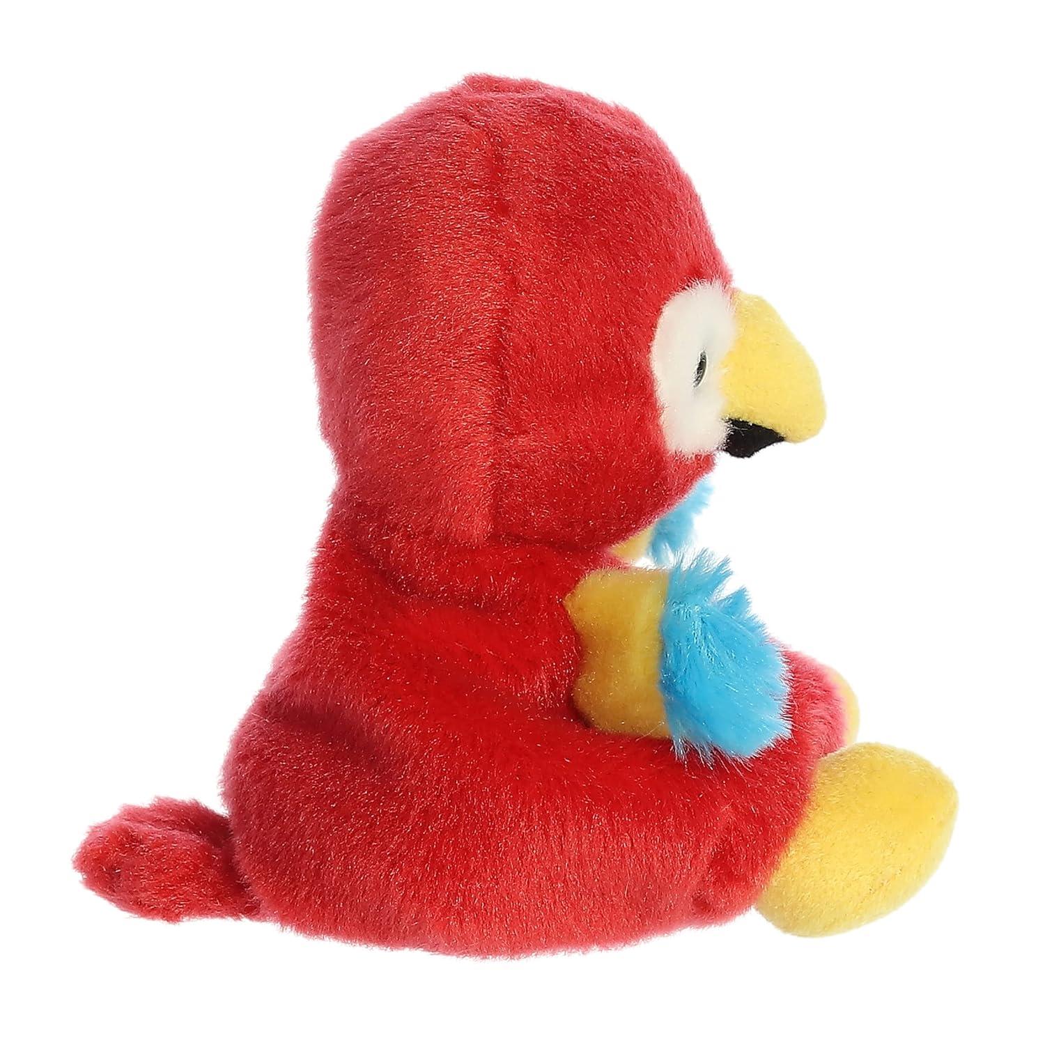 Aurora - Mini Red Palm Pals - 5" Scarlette The Macaw - Adorable Stuffed Animal
