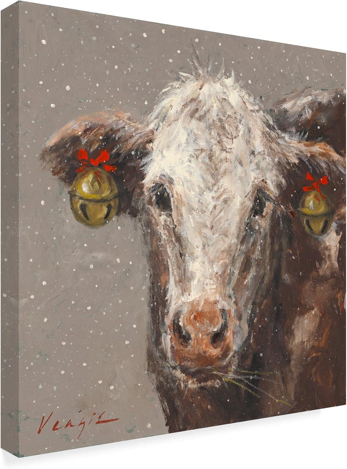 Mary Miller Veazie " Patty The Brown Christmas Cow " by Mary Miller Veazie