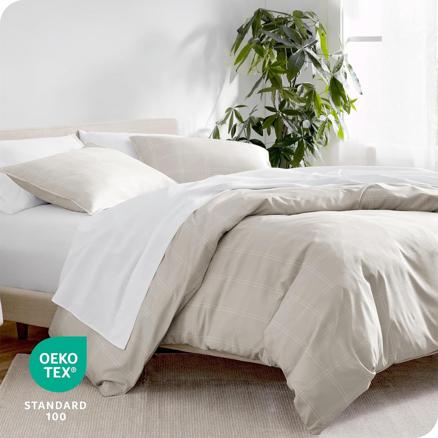 Double Brushed Duvet Set - Ultra-Soft, Easy Care by Bare Home