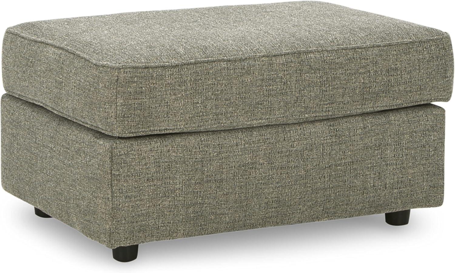 Cascilla Neutral Upholstered Contemporary Ottoman