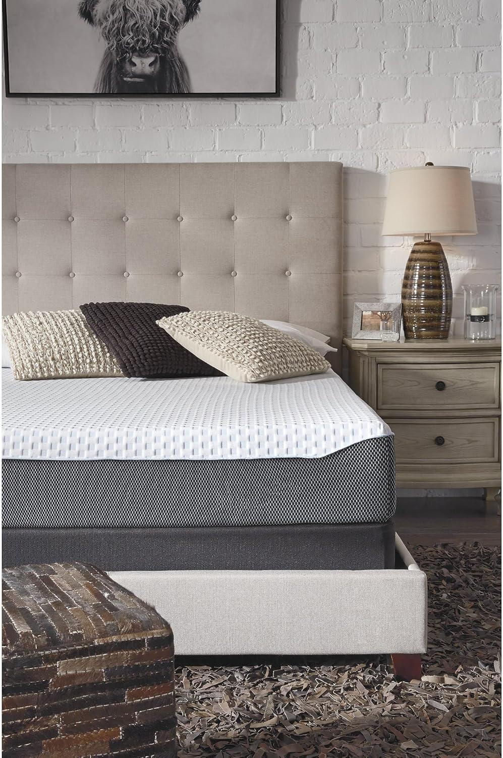 Signature Design by Ashley 10 Inch Chime Elite Firm Memory Foam California King Mattress