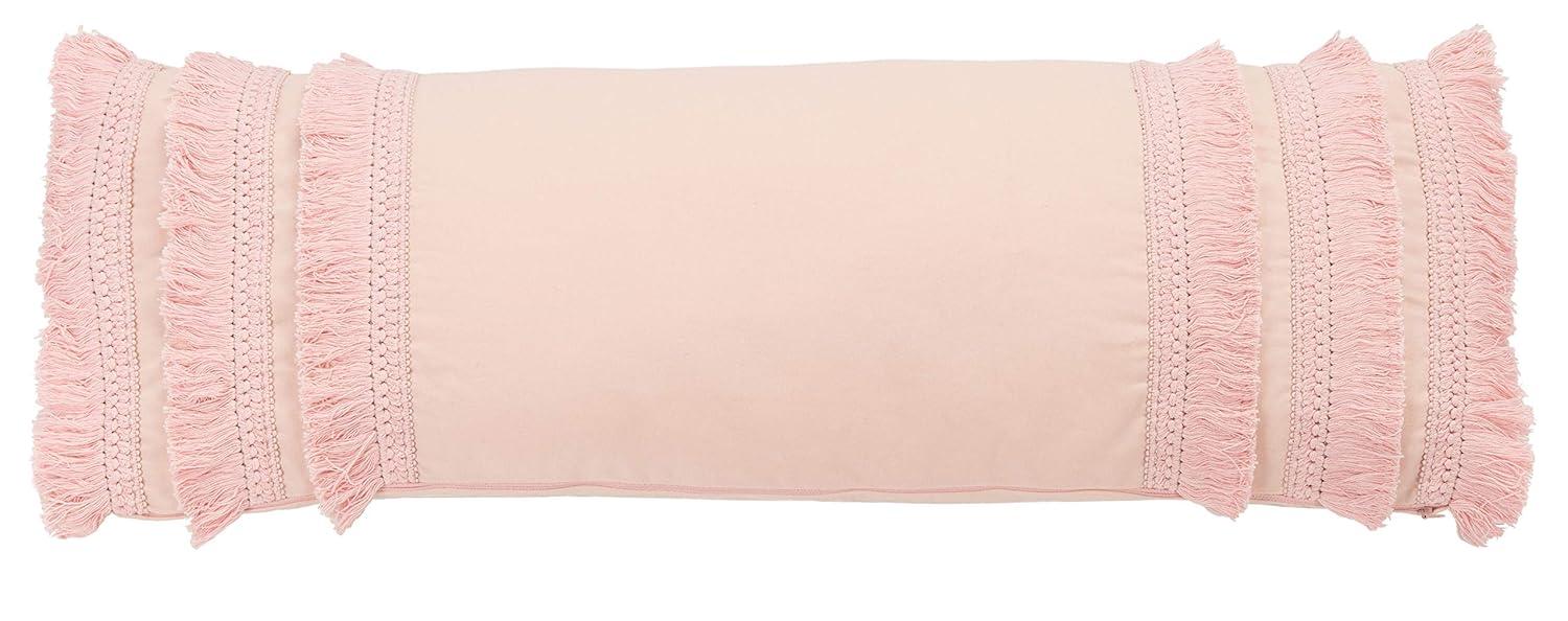 Grema Pillow - Pink - 12"X36" - Safavieh