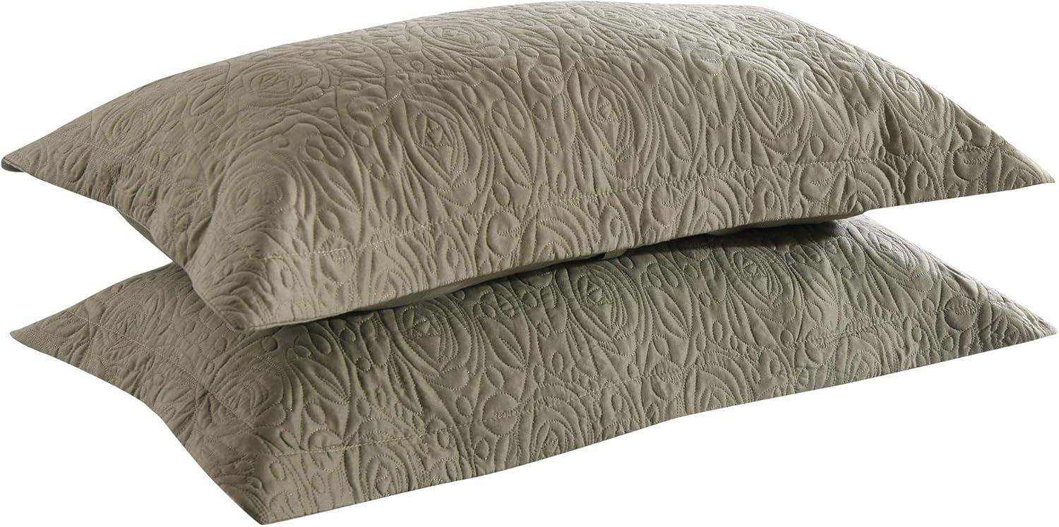 MarCielo P-solid Shams Pillow Sham (Set of 2)