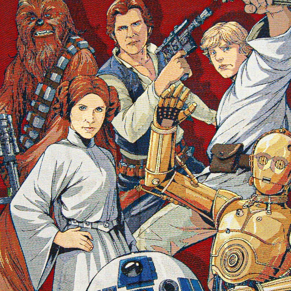 Northwest Disney Star Wars Throw Blanket, Rebel Forces Sci-Fi Fan Decor, 48x60 Inches