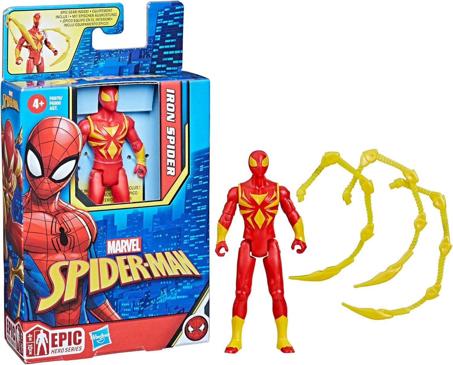 Marvel Spider-Man: Epic Hero Series Iron Spider 4" Action Figure