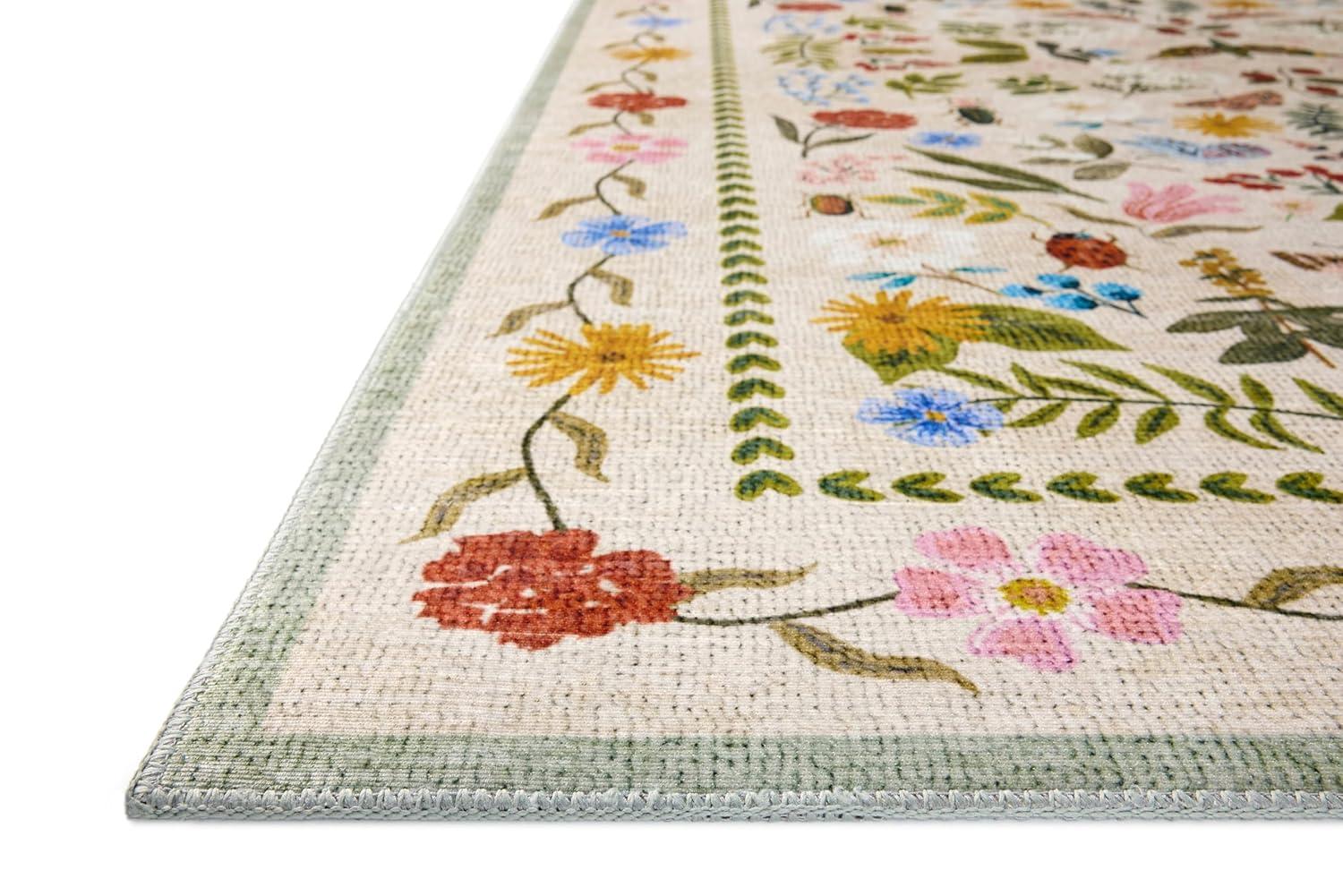 Rifle Paper Co. x Loloi Canopy Cream Area Rug