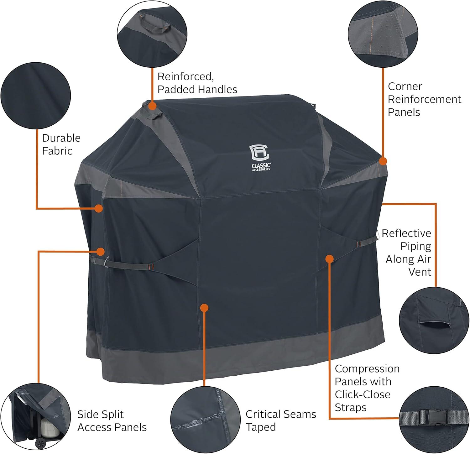 Classic Accessories StormPro 58'' W x 30'' D Grill Cover