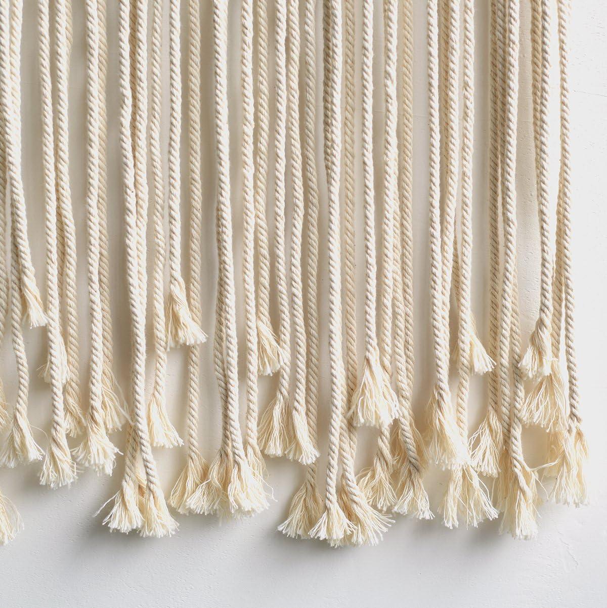 Handmade Cotton Macrame Boho Wedding Wall Hanging Decor