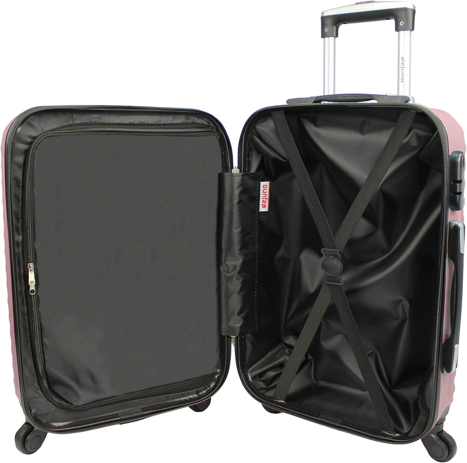 Dejuno Craft Hardside 3-Piece Spinner Luggage Set