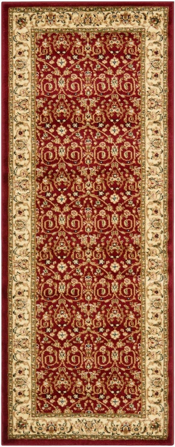 SAFAVIEH Lyndhurst Pearl Traditional Bordered Area Rug, Light Blue/Ivory, 11' x 15'