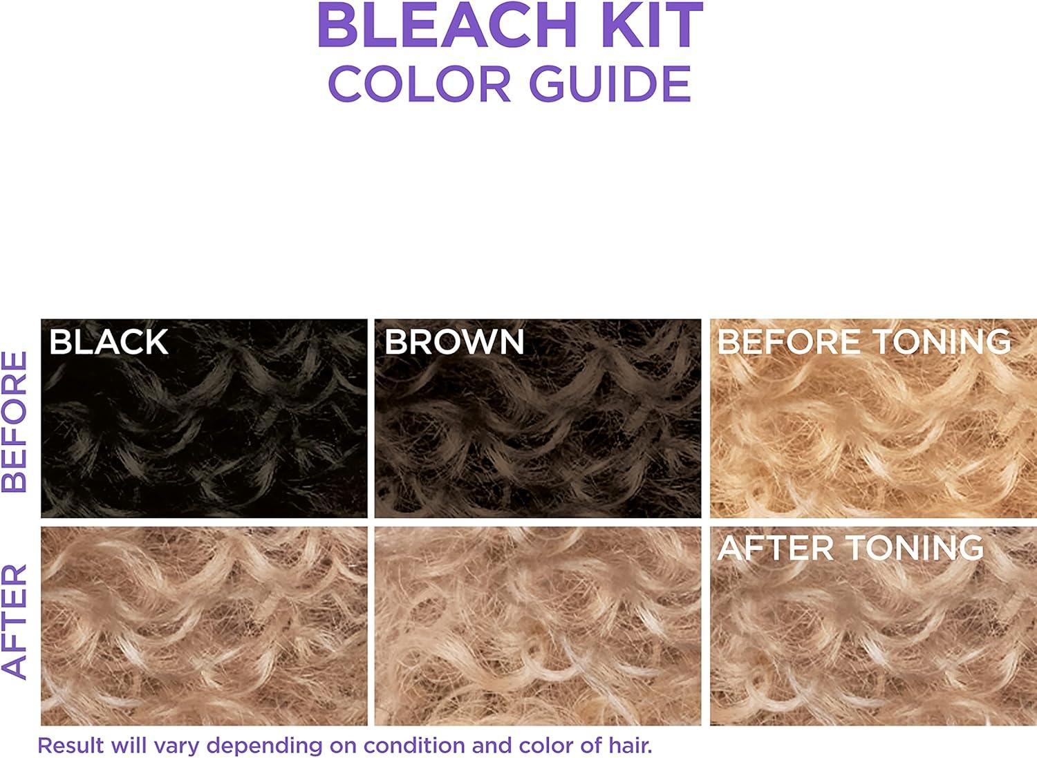 Dark and Lovely Uplift Hair Bleach Kit, Hair Dye, Bleach Blonde