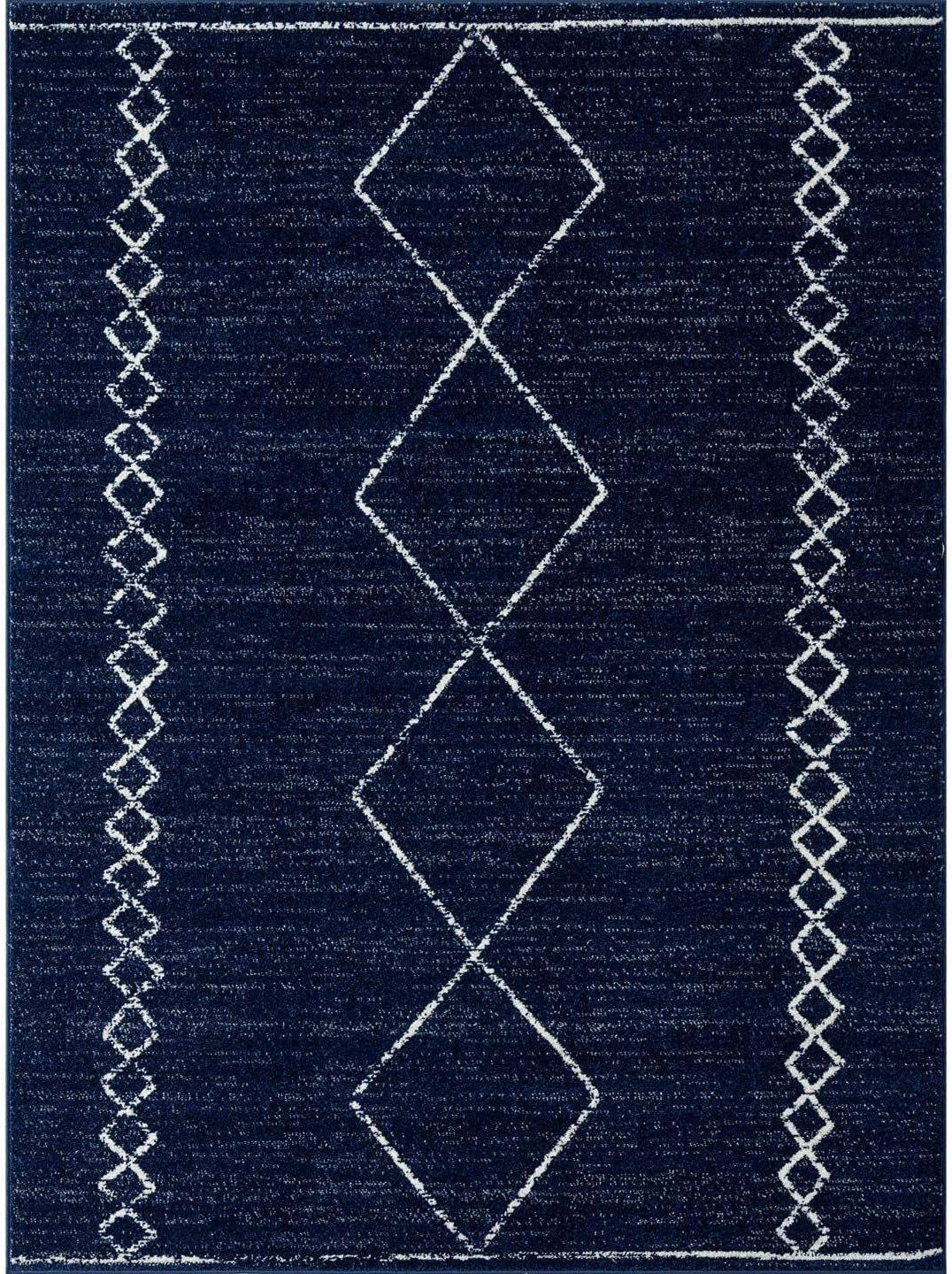 Luxe Weavers Moroccan Geometric Area Rug