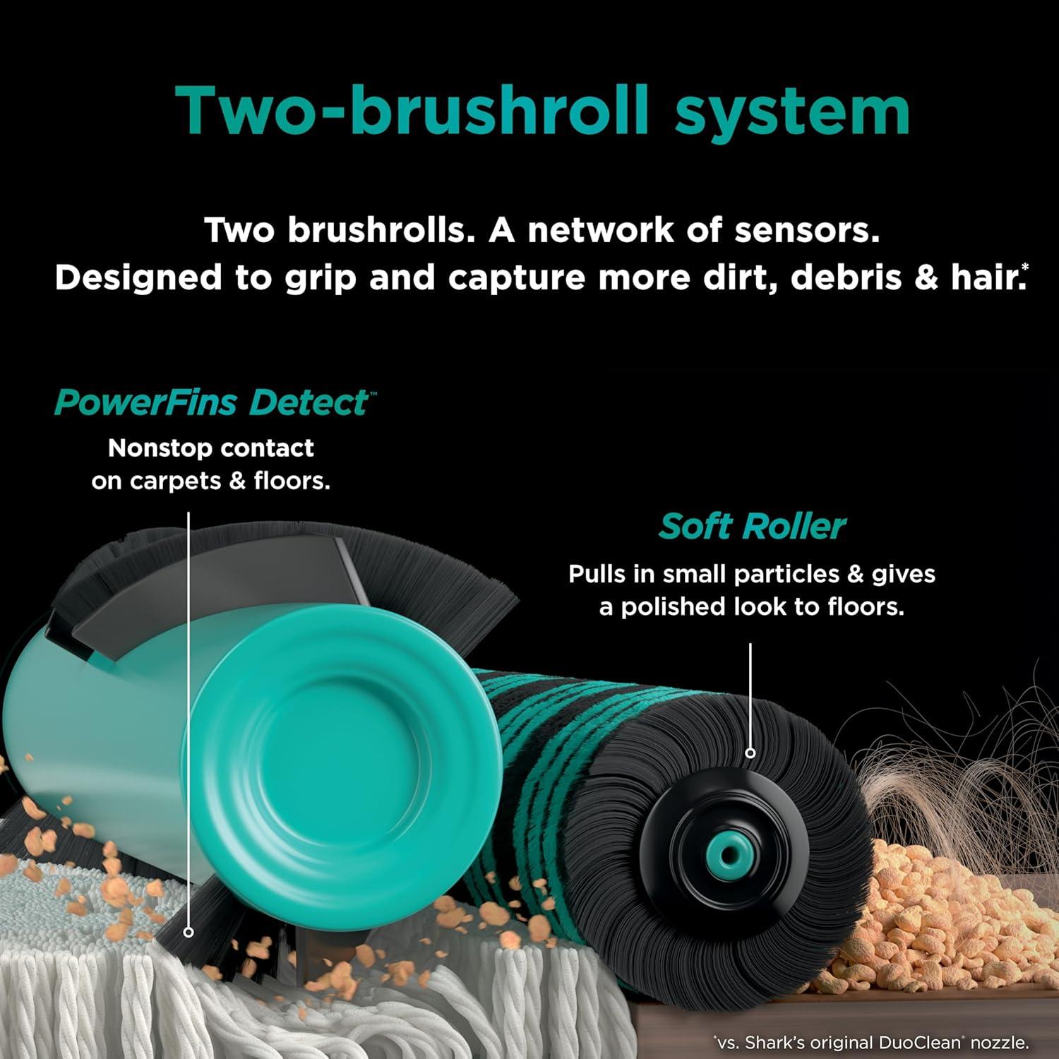 Shark ® POWERDETECT Upright Vacuum with DuoClean Detect Technology