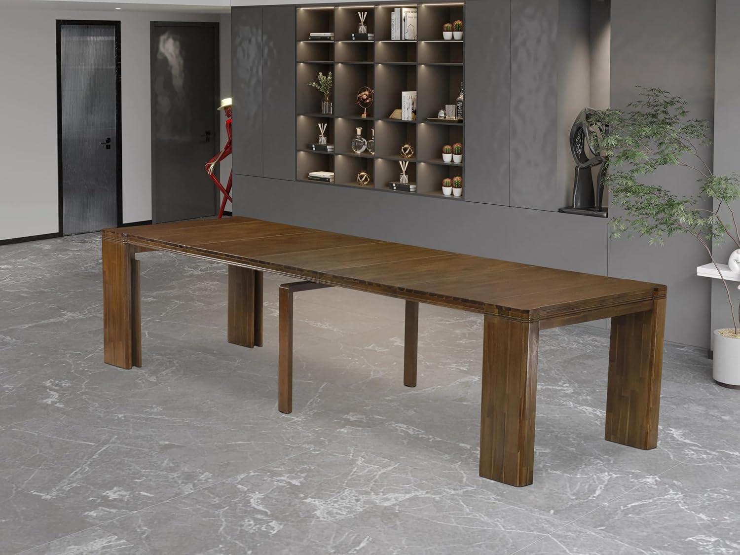 Luxe by East West Furniture Luxe Rectangular 120.3'' L x 39'' W