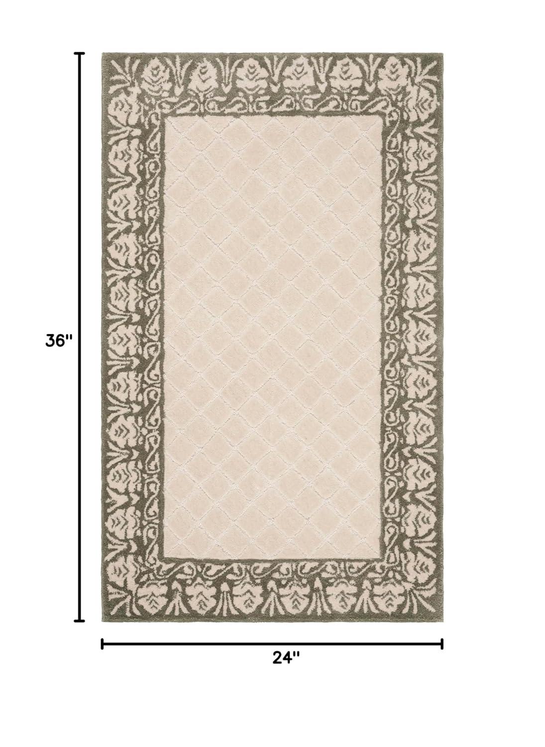 Safavieh Harrison Total Performance Hand Hooked Performance Bordered Rug