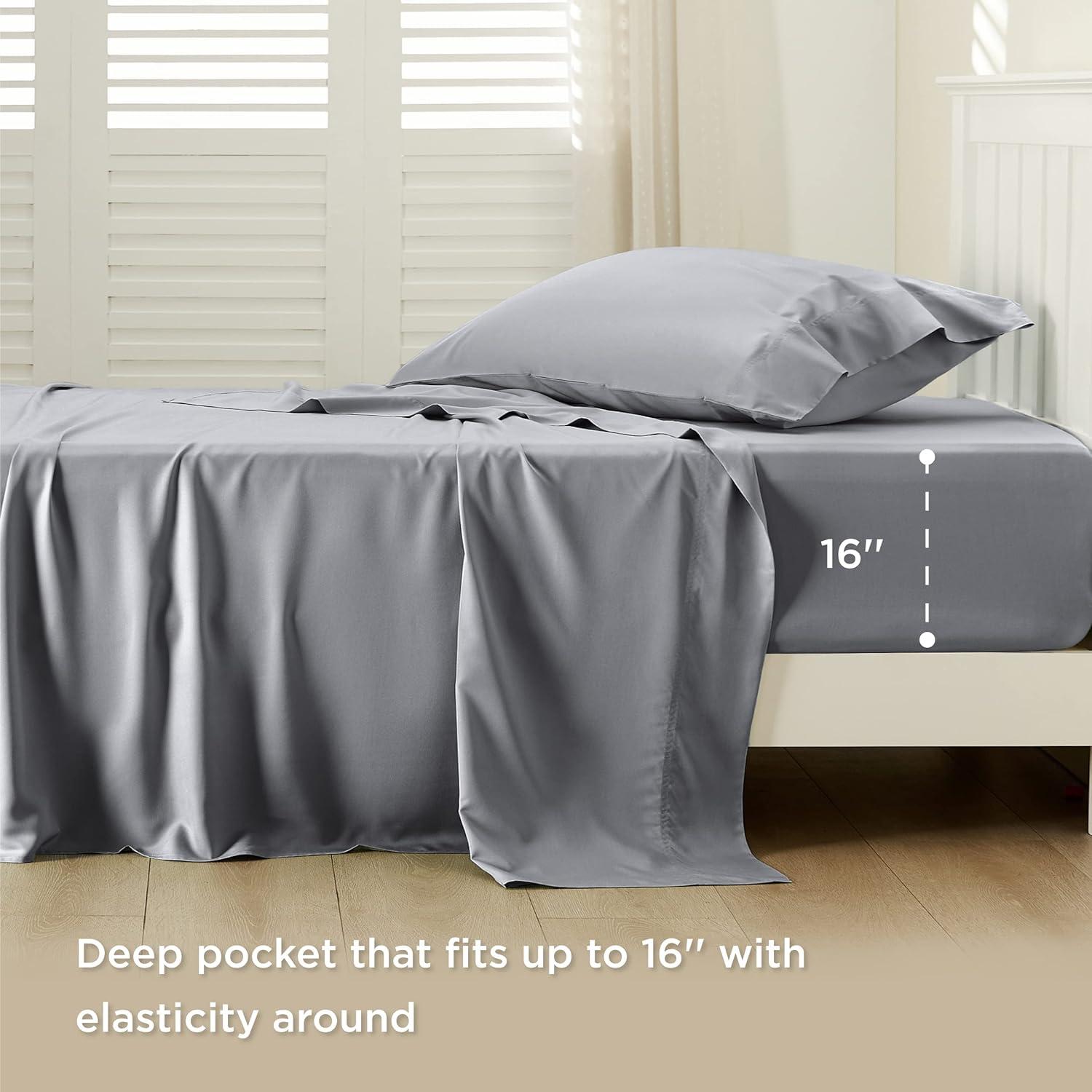 Rayon Derived from Bamboo Sheet Set - Bedsure