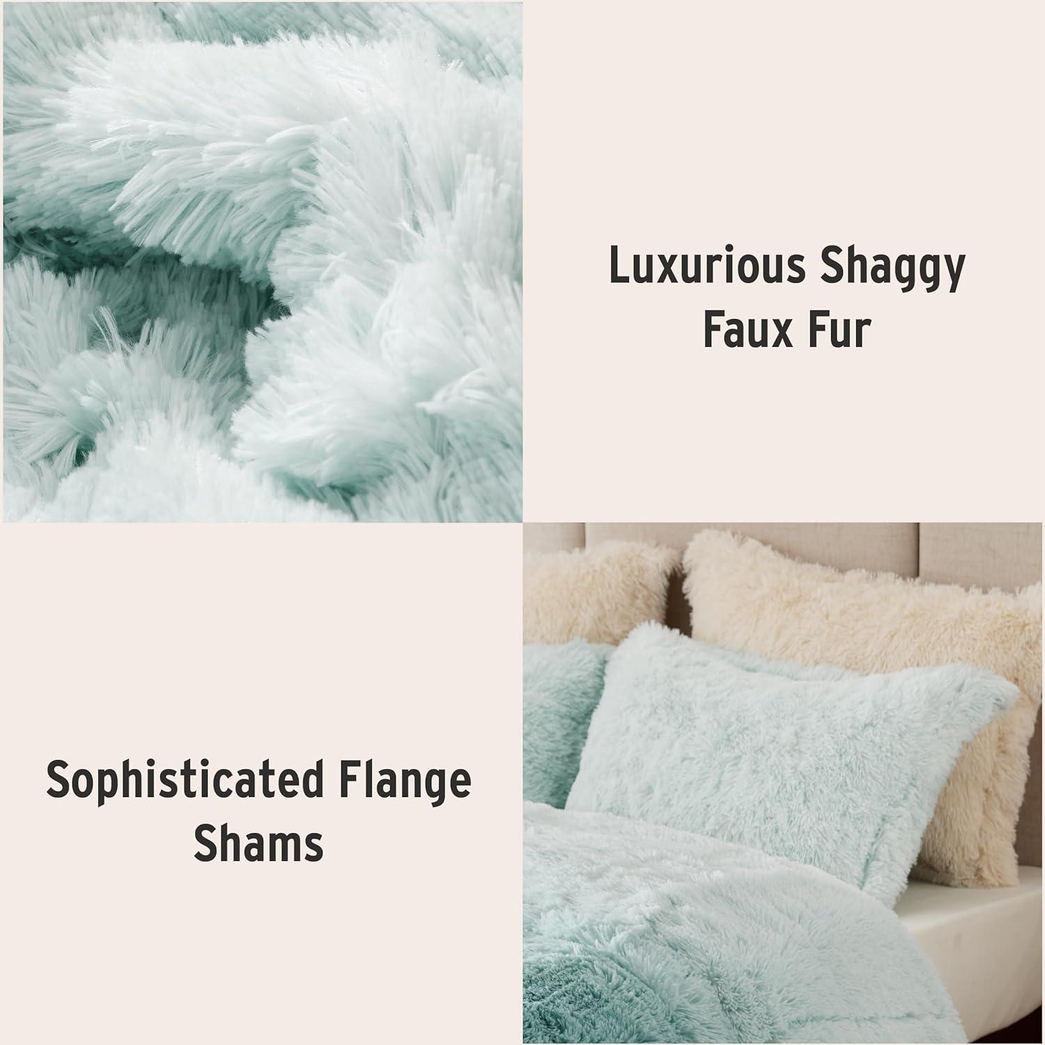 Intelligent Design Brielle Malea Shaggy Faux Fur Comforter Mini Set