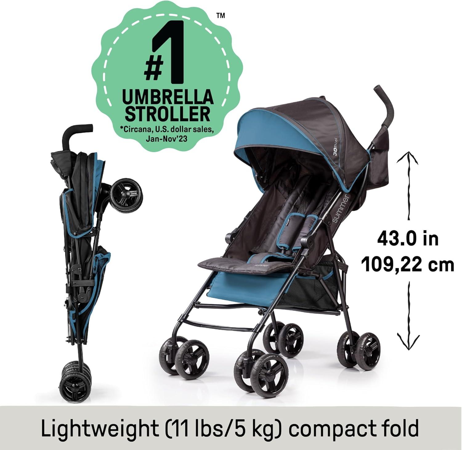 Summer by Ingenuity 3D Mini Stroller - Gray