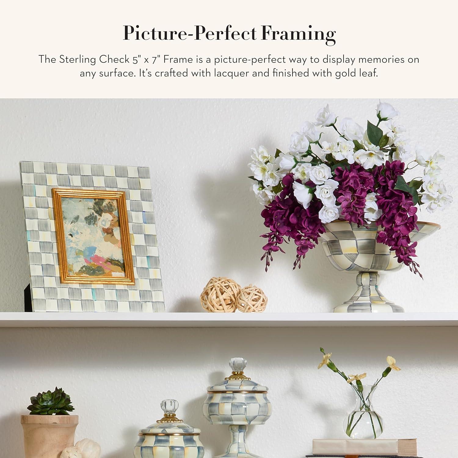 MacKenzie-Childs Sterling Check® Frame