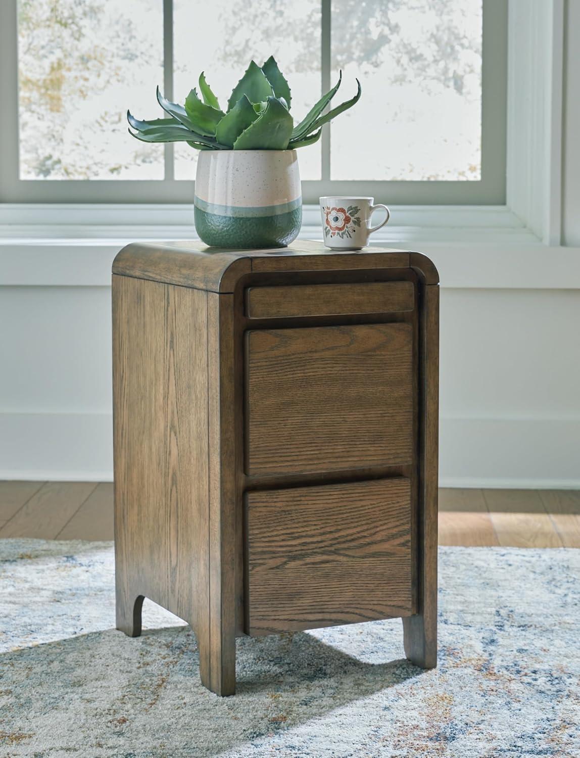 Jensworth 2 - Drawer End Table with Storage