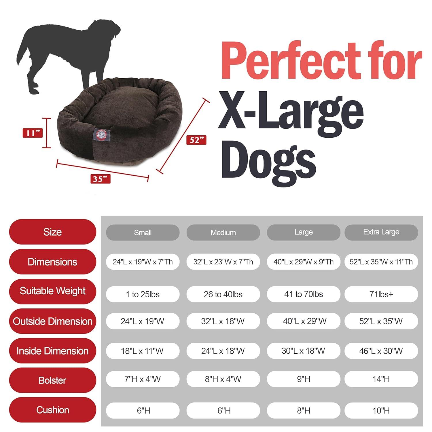 Majestic Pet Products Oval Pet Bed