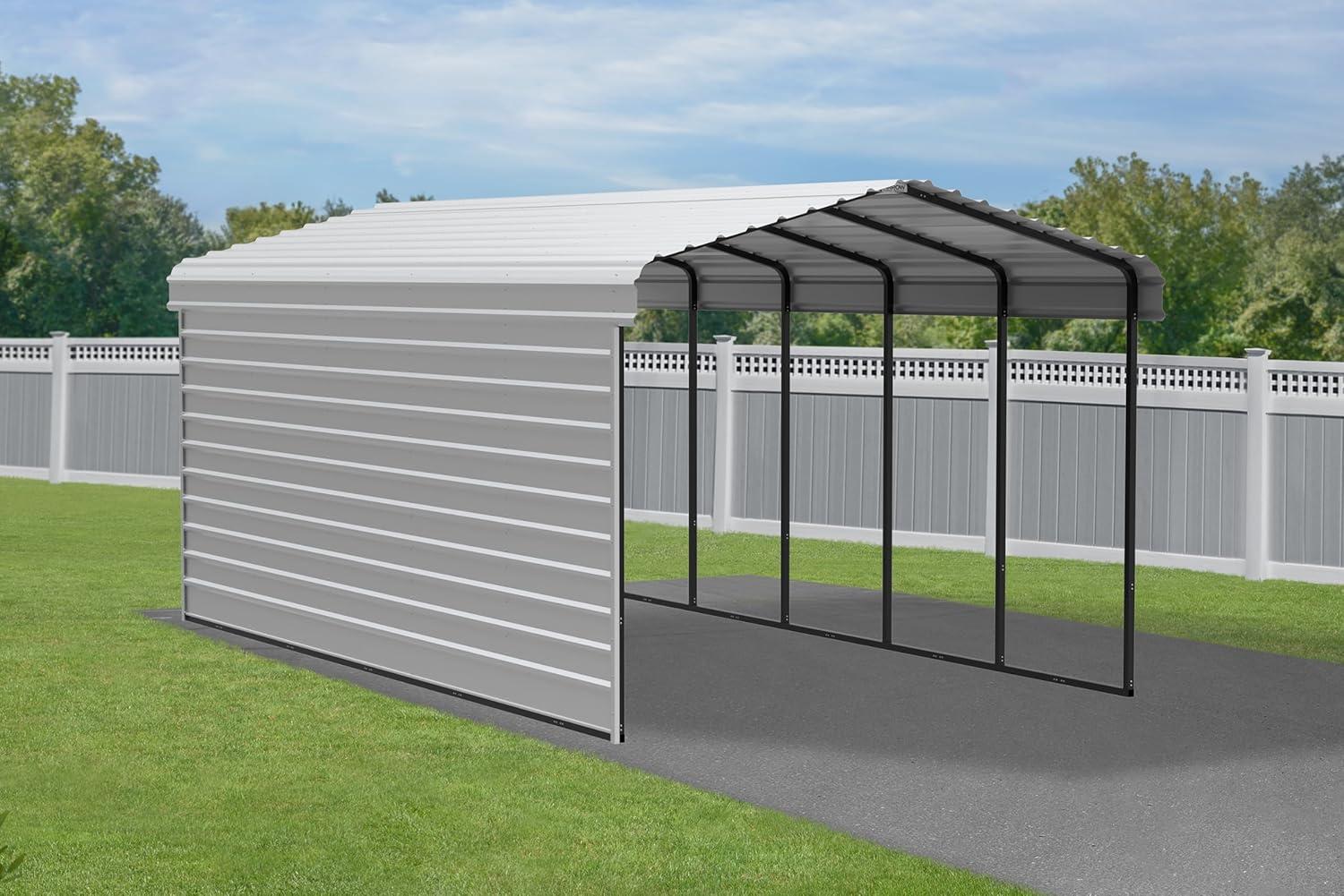 Arrow Single Wall Kit for Arrow Steel Carport Long