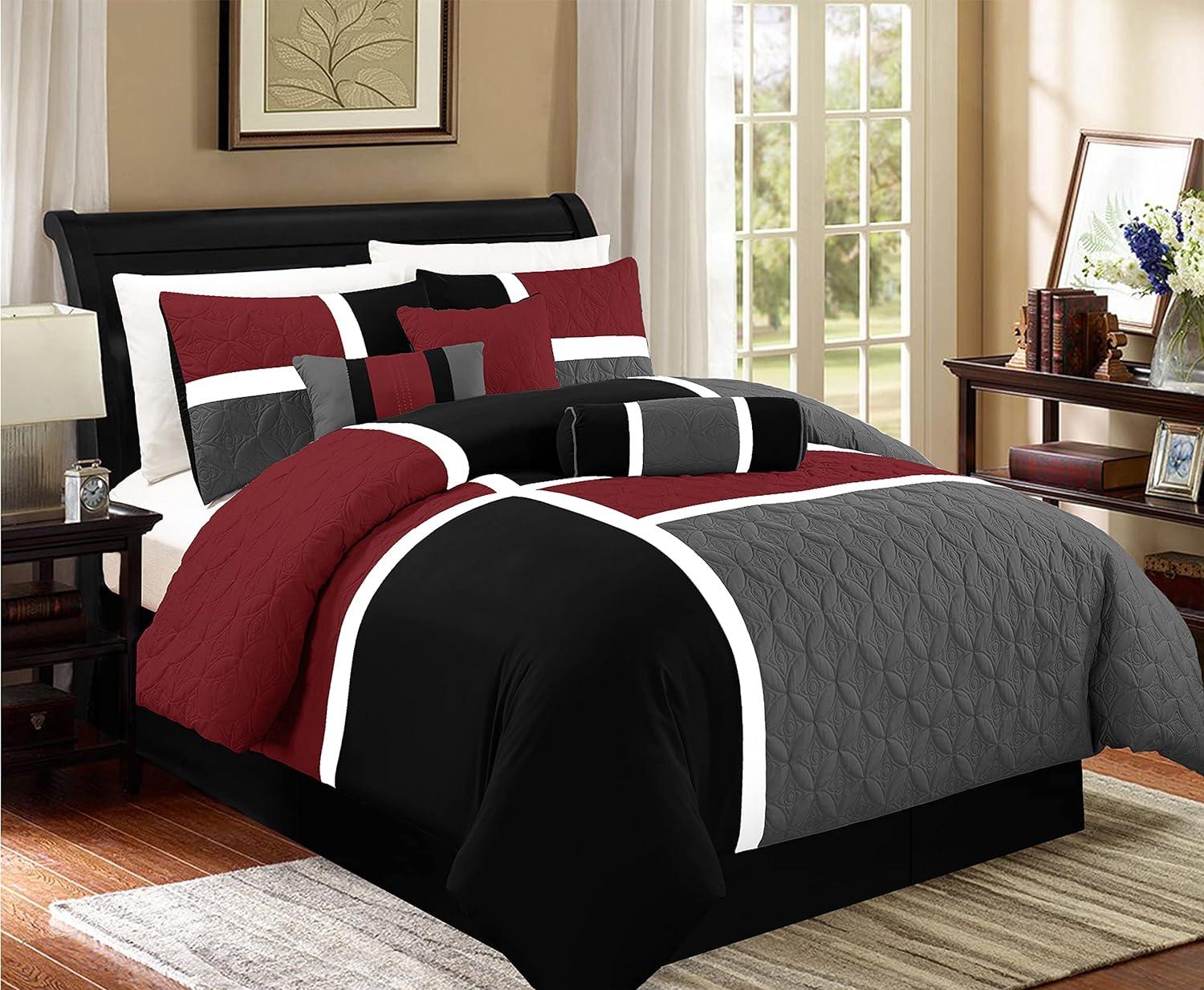 Upland Patchwork 7 Piece Comforter Set