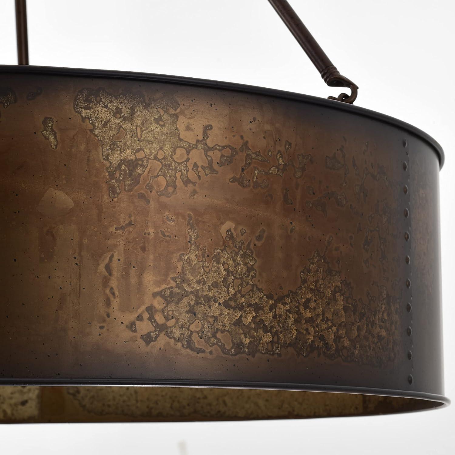 Nuvo 60-5895 - Kettle Oversized Pendant; Antiqued Copper Finish