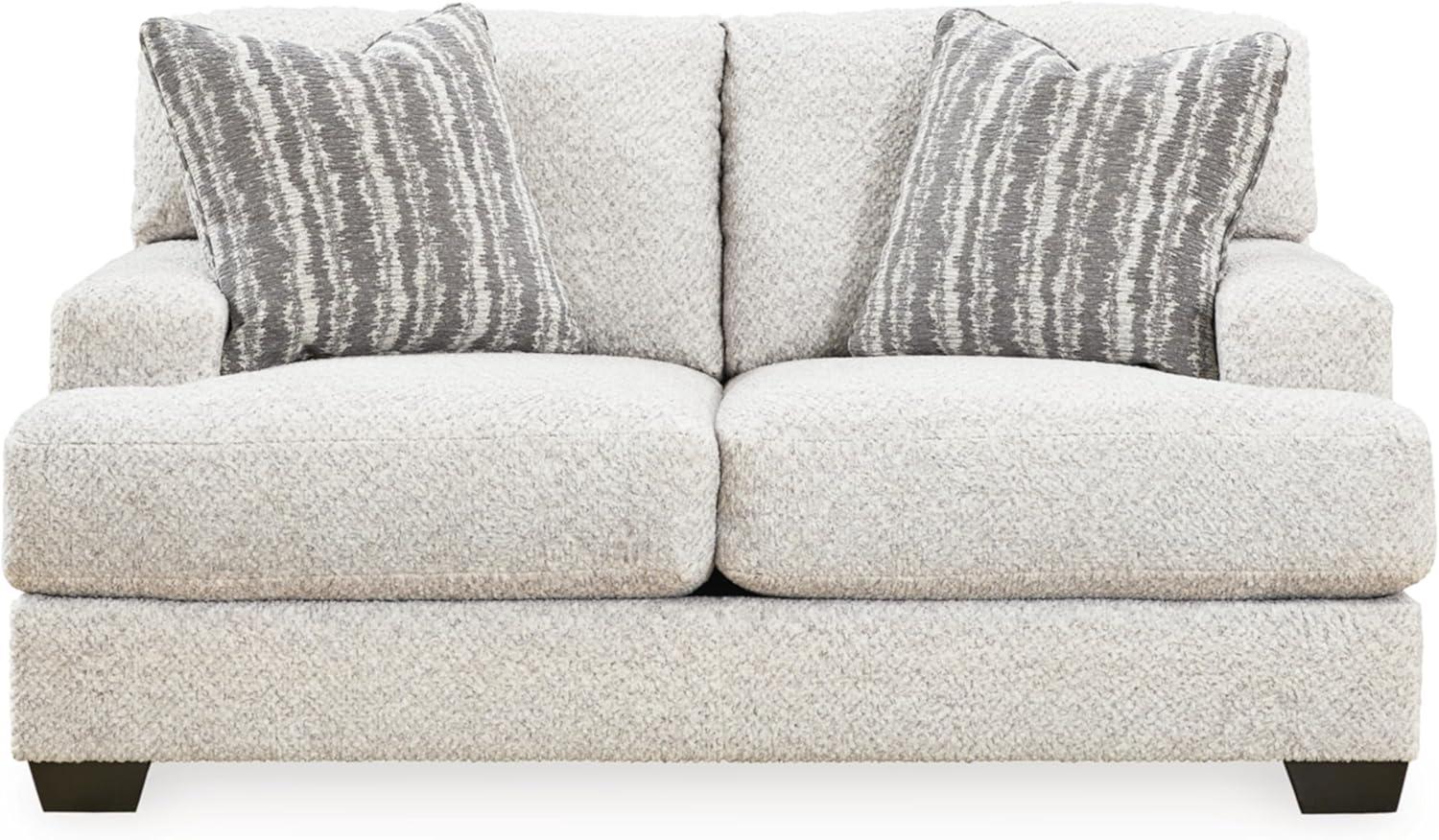 68" Recessed Arm Loveseat with Reversible Cushions