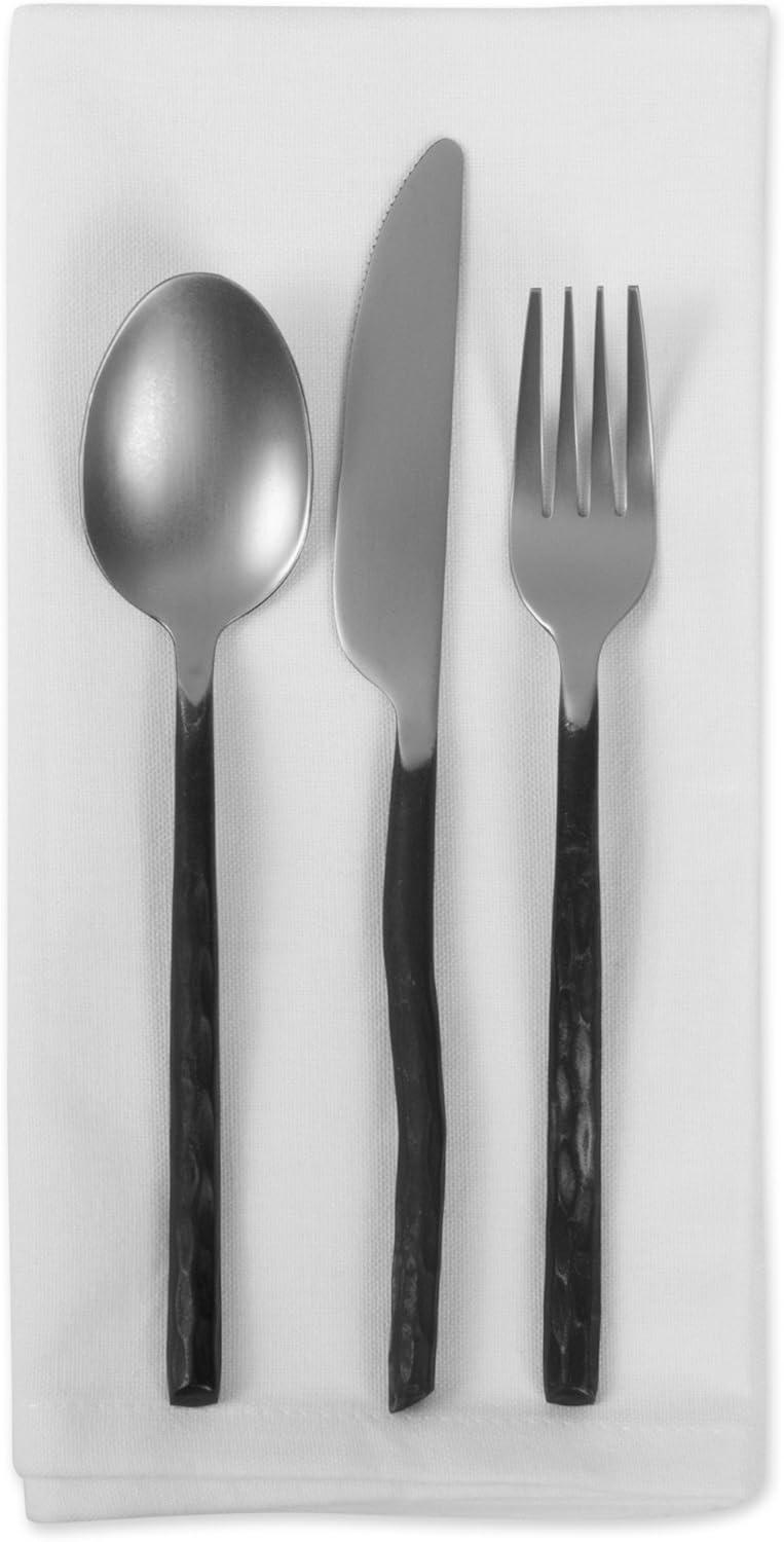 Design Imports White Solid Napkin Set/6