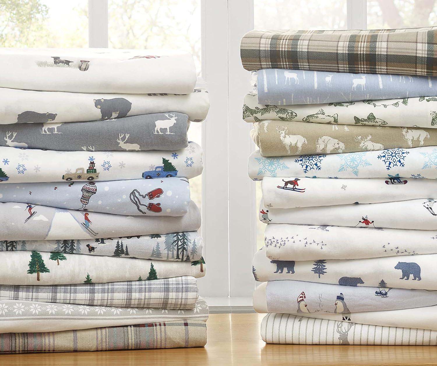 Patterned Flannel Sheet Set - Eddie Bauer