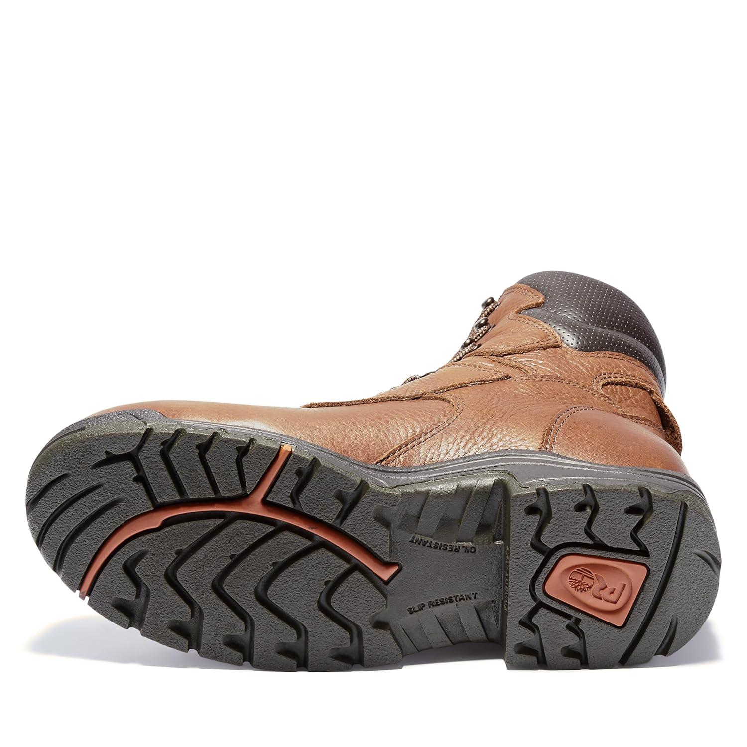 Timberland PRO Men's, TiTAN Alloy Toe, EH, Waterpoof, 8 Inch Work Boot